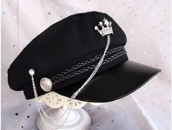 Japanese Brand Mitsuoka x Reiko Gothic tassel hat Punk Size ONE SIZE - 2 Thumbnail