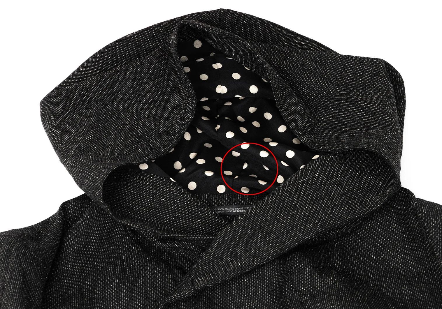 Yohji Yamamoto Yohji Yamamoto Wool Silk Double Hooded Coat Size US L / EU 52-54 / 3 - 4 Thumbnail