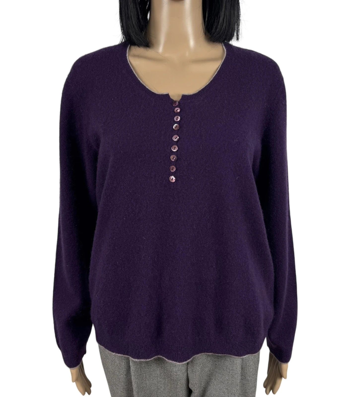 Other Cashmere by Charter Club Sweater 100% Kashmir size M Size M / US 6-8 / IT 42-44 - 2 Thumbnail