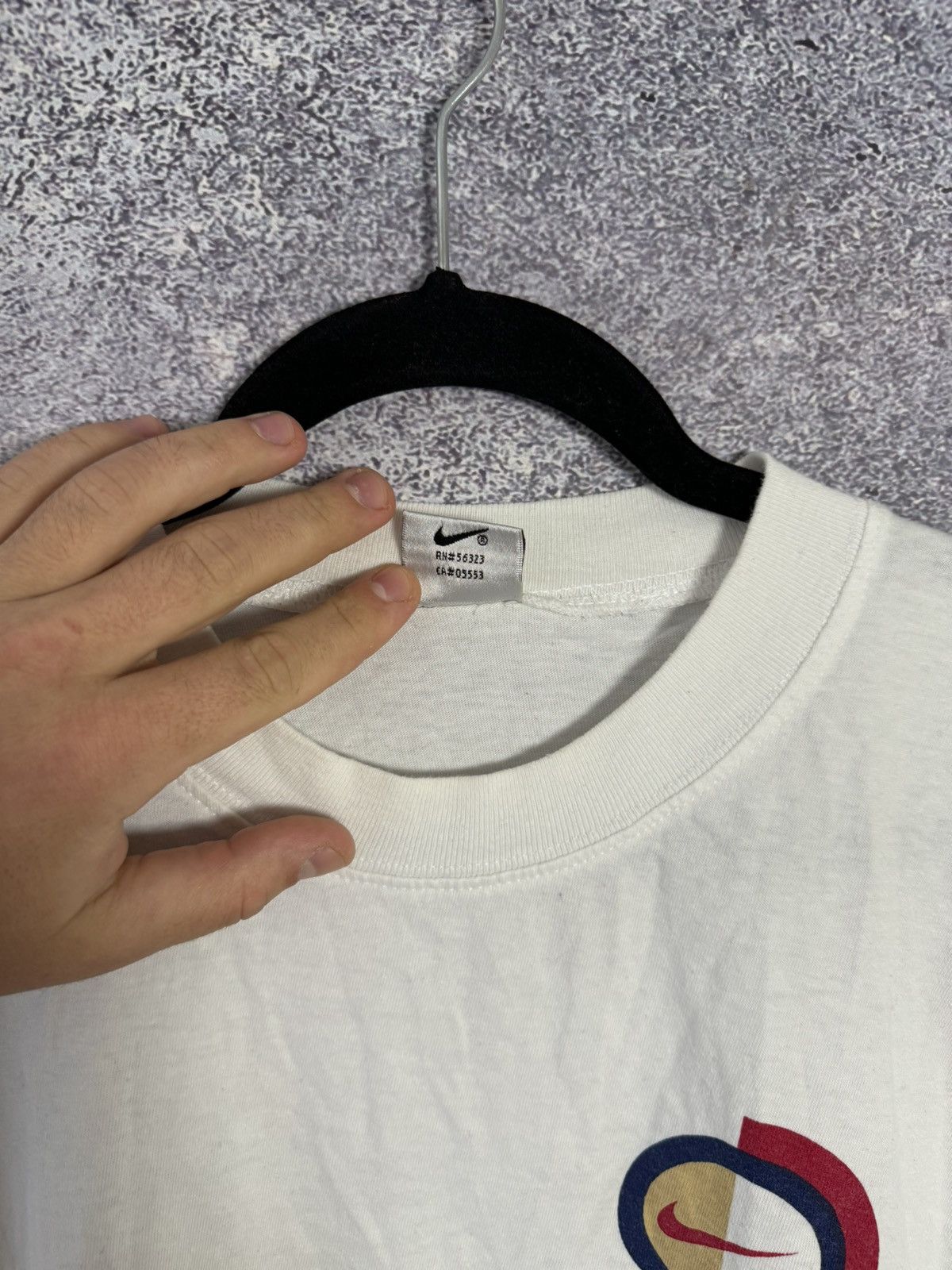 Nike × Vintage Vintage Nike 1997 Soccer Tee big logo y2k M size Size US M / EU 48-50 / 2 - 10 Thumbnail