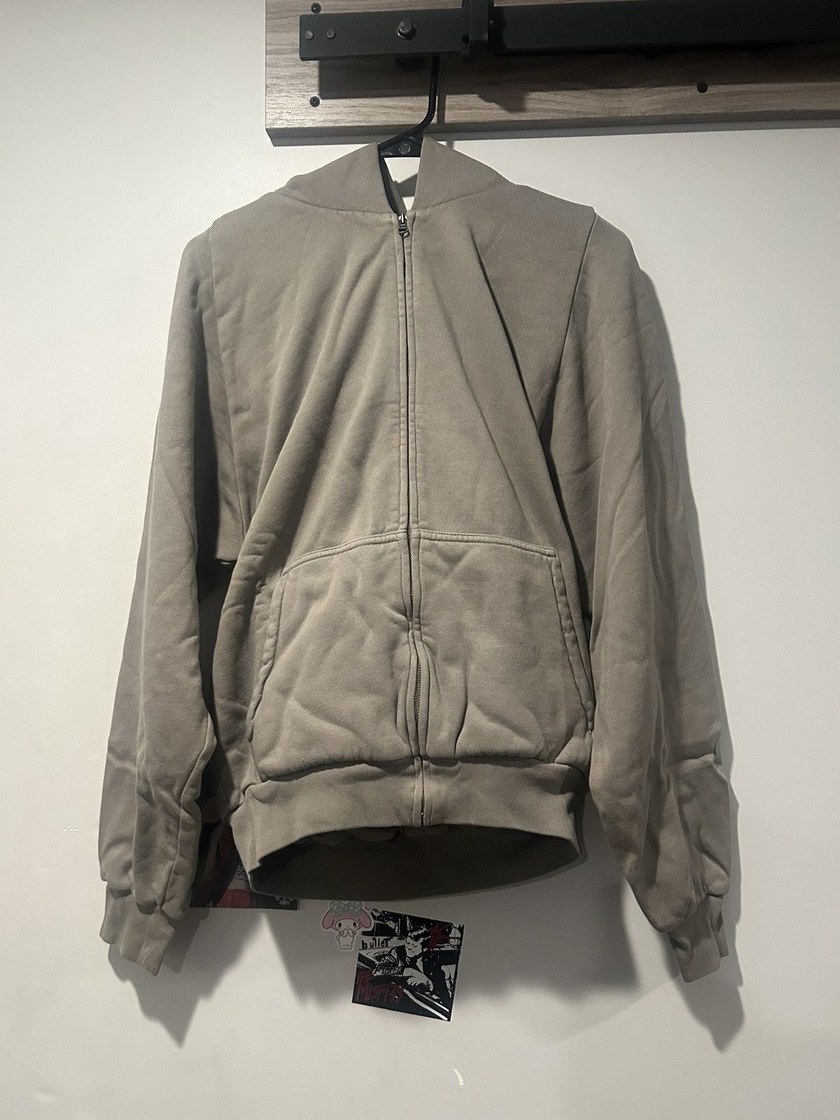Balenciaga × Gap × Kanye West Yeezy Gap zip up hoodie Grey M Size US M / EU 48-50 / 2 - 5 Thumbnail