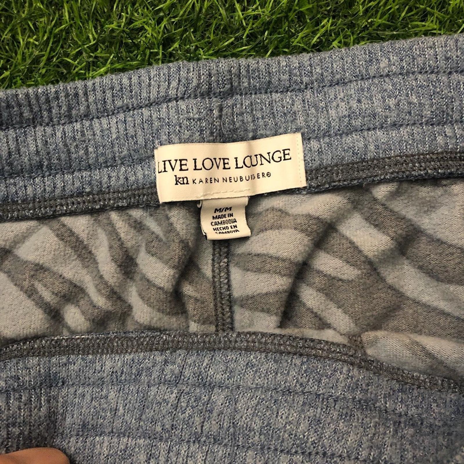 Other Women’s Blue Zebra Print Jogger Sweatpants Size 29" - 4 Thumbnail