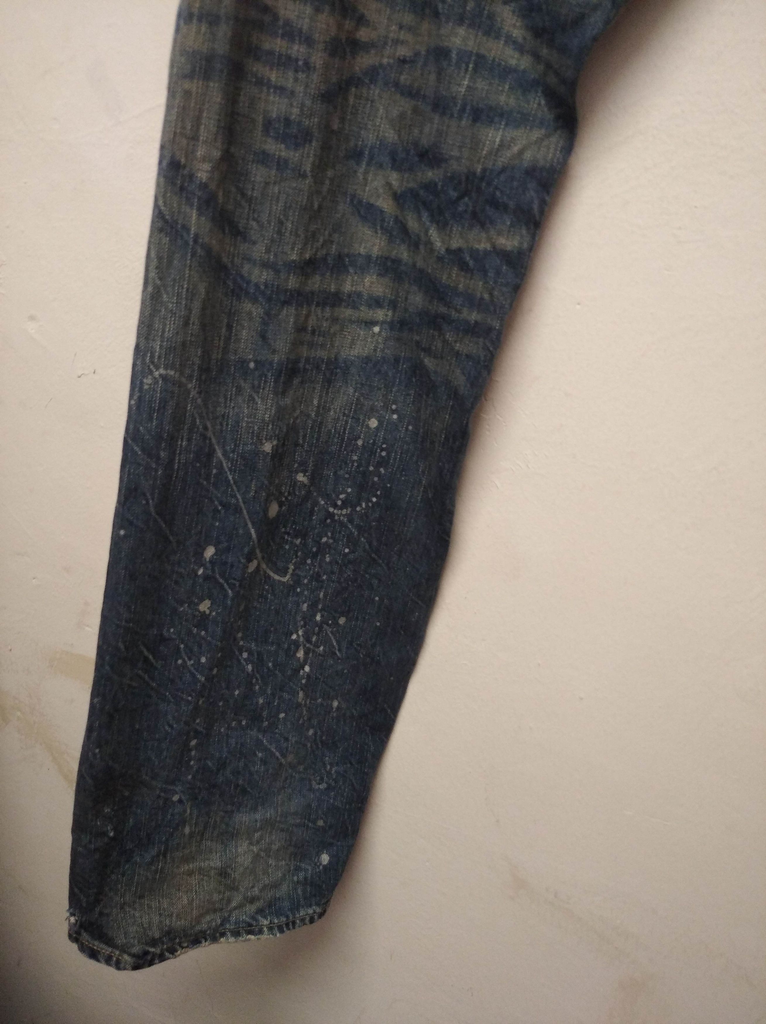 Hysteric Glamour × Japanese Brand Denim Craft japanese brand painted jeans Size US 32 / EU 48 - 3 Thumbnail