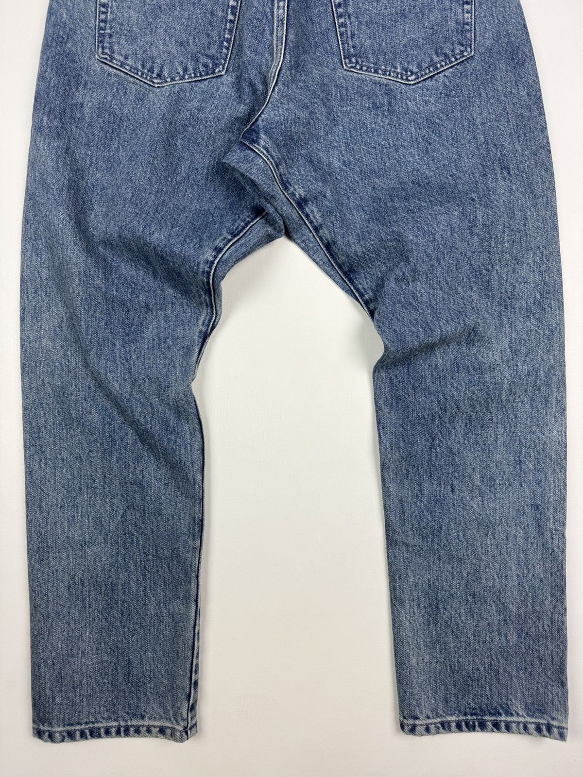 Han Kjobenhavn New! Han Kjobenhavn Drop Crotch Washed Selvage Denim Jeans Size US 30 / EU 46 - 18 Thumbnail