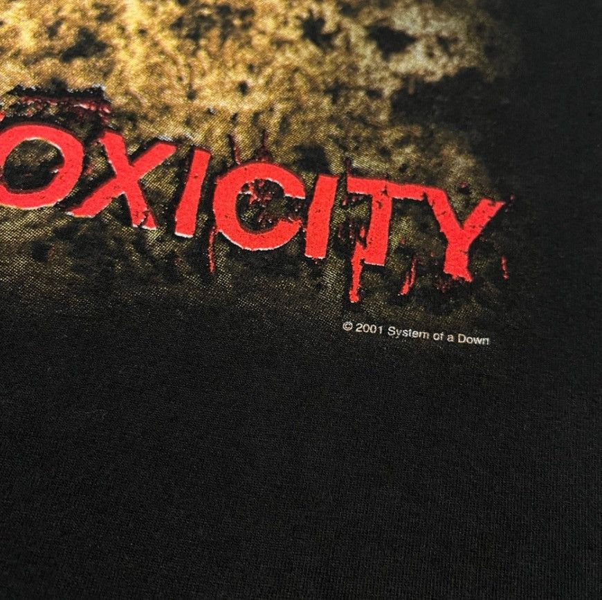 Band Tees Vintage 2002 System of a Down Toxicity World Tour Band Tee Size US XL / EU 56 / 4 - 5 Thumbnail