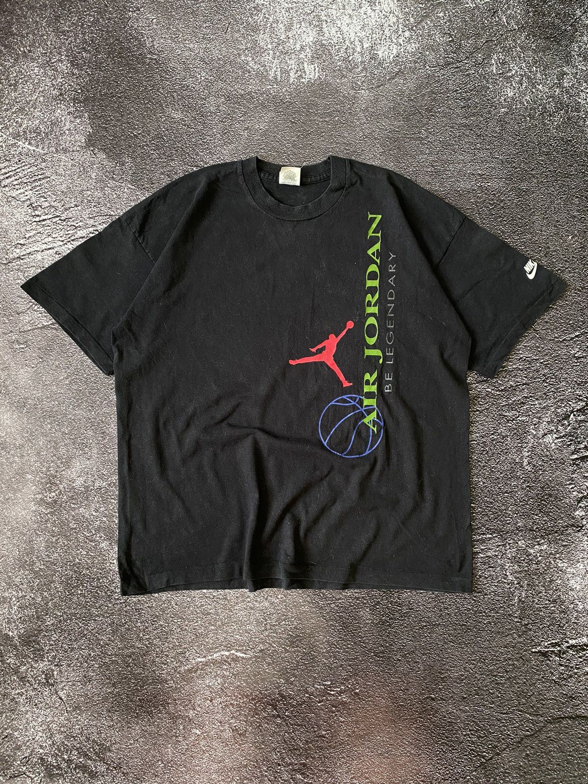 Nike Vintage Nike Air Jordan Be Legendary Black T-Shirt Size US XL / EU 56 / 4 - 1 Thumbnail
