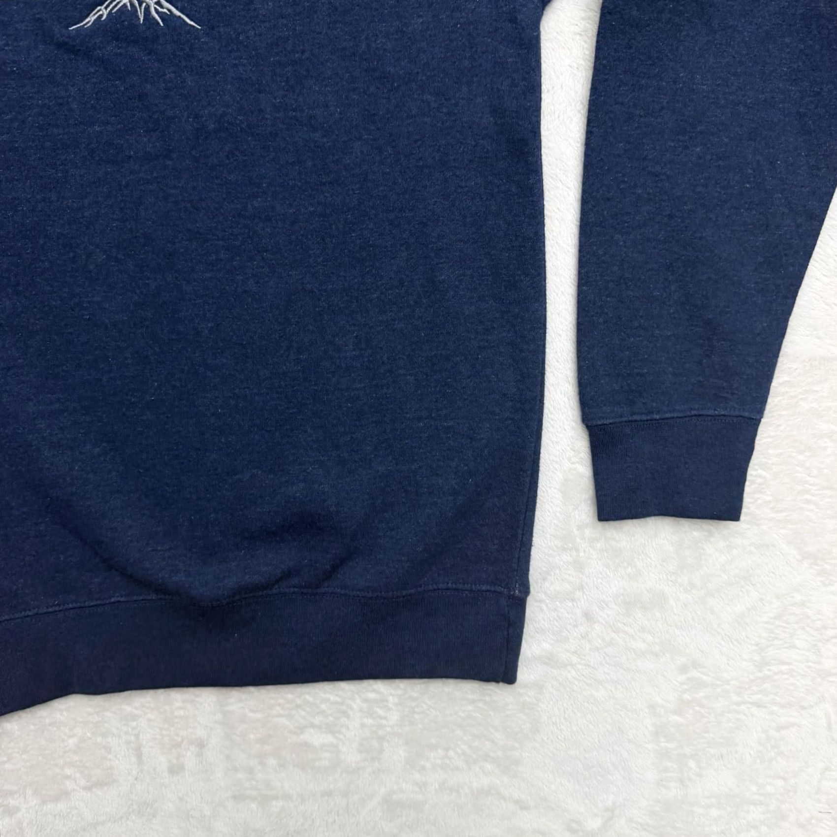 CO Outfitter Trading Co Sweatshirt Mens XS Blue Colorado Breckenridge Crewneck Graphic Print Embroidered Fleece Pullover All Seasons Size US XS / EU 42 / 0 - 4 Thumbnail