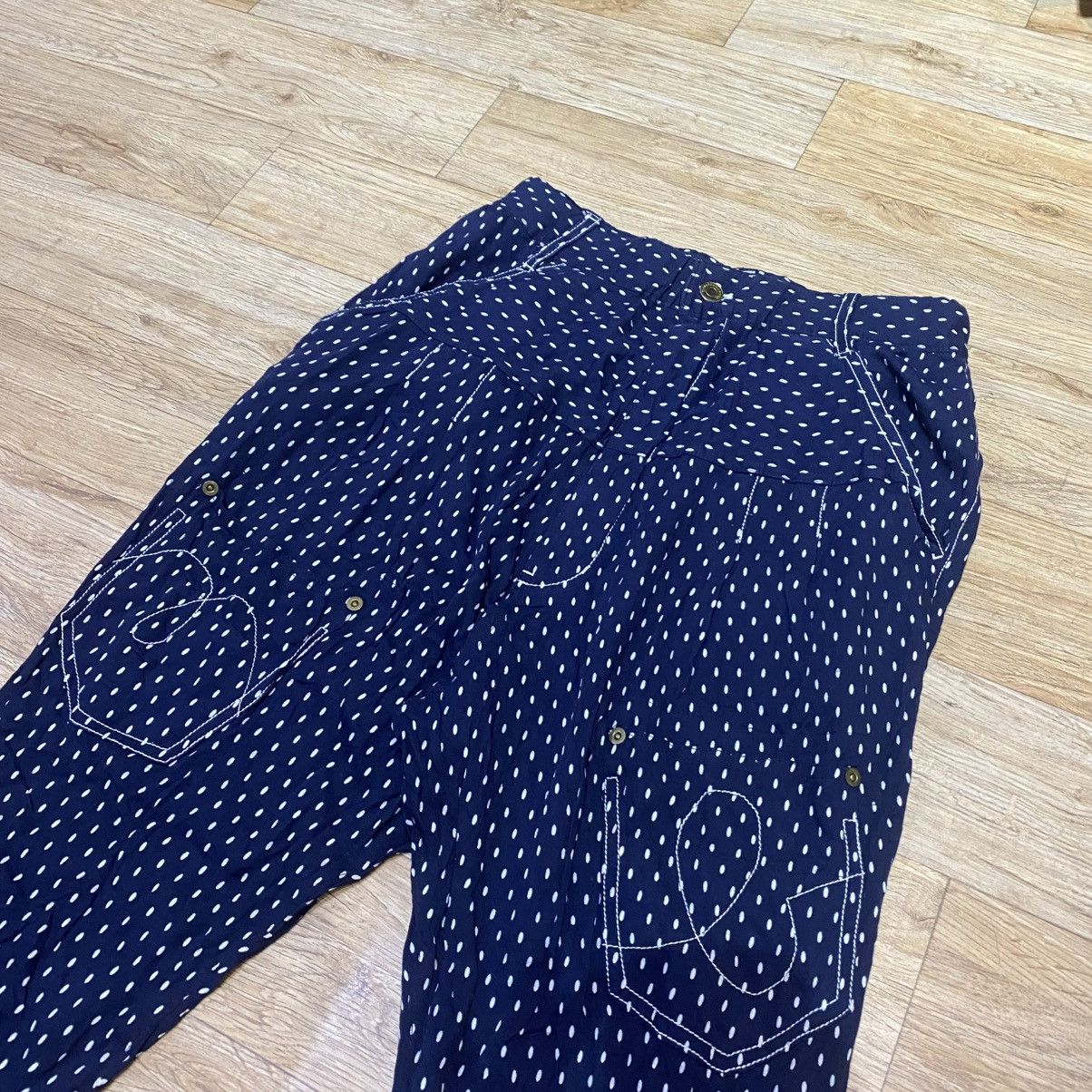Issey Miyake 2000s Mercibeaucoup By Issey Miyake Polkadot Pants Size 26" / US 2 / IT 38 - 2 Thumbnail