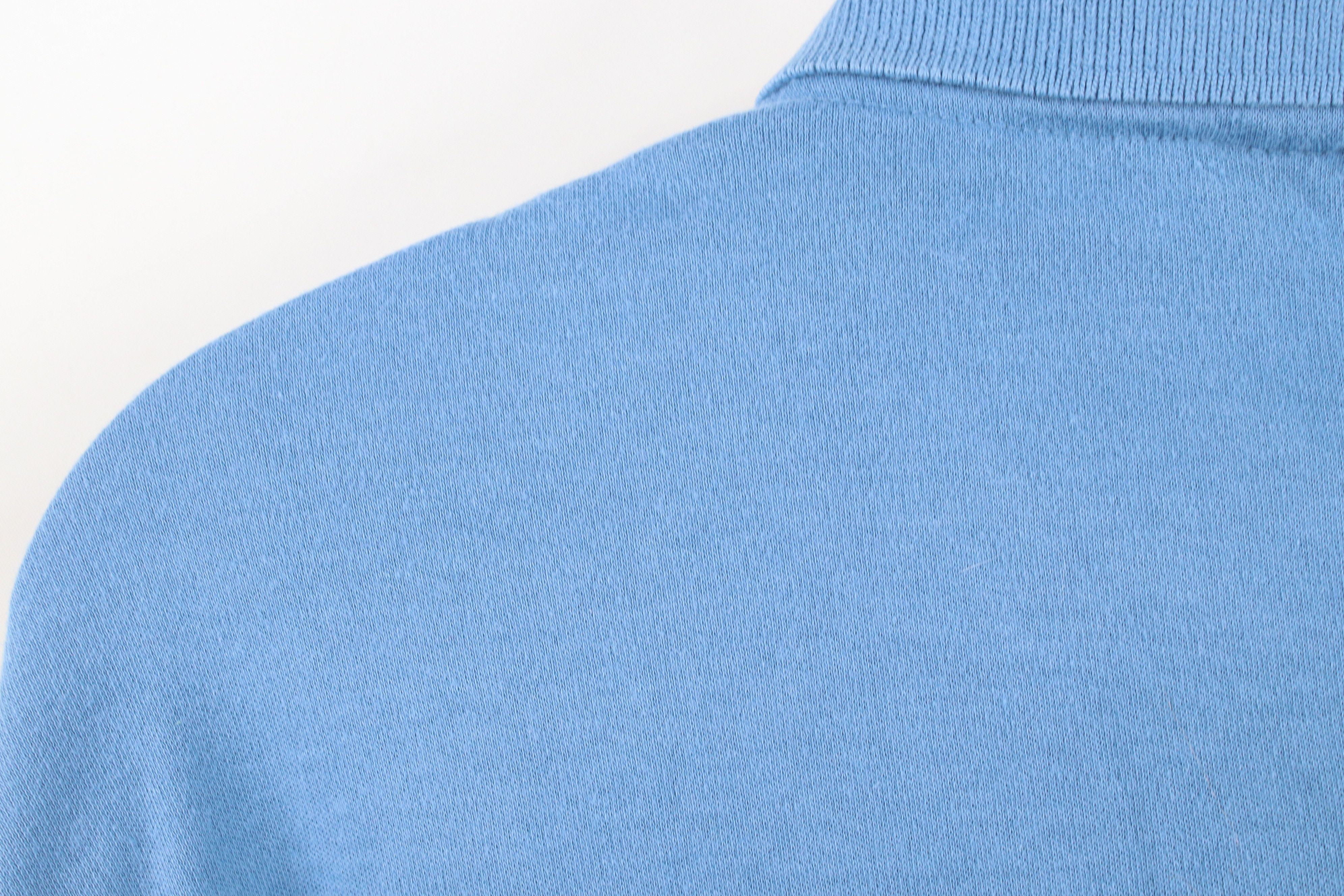 Lands' End Vintage 90s Lands End Cotton Knit Long Sleeve Rugby Polo USA Size US L / EU 52-54 / 3 - 11 Thumbnail