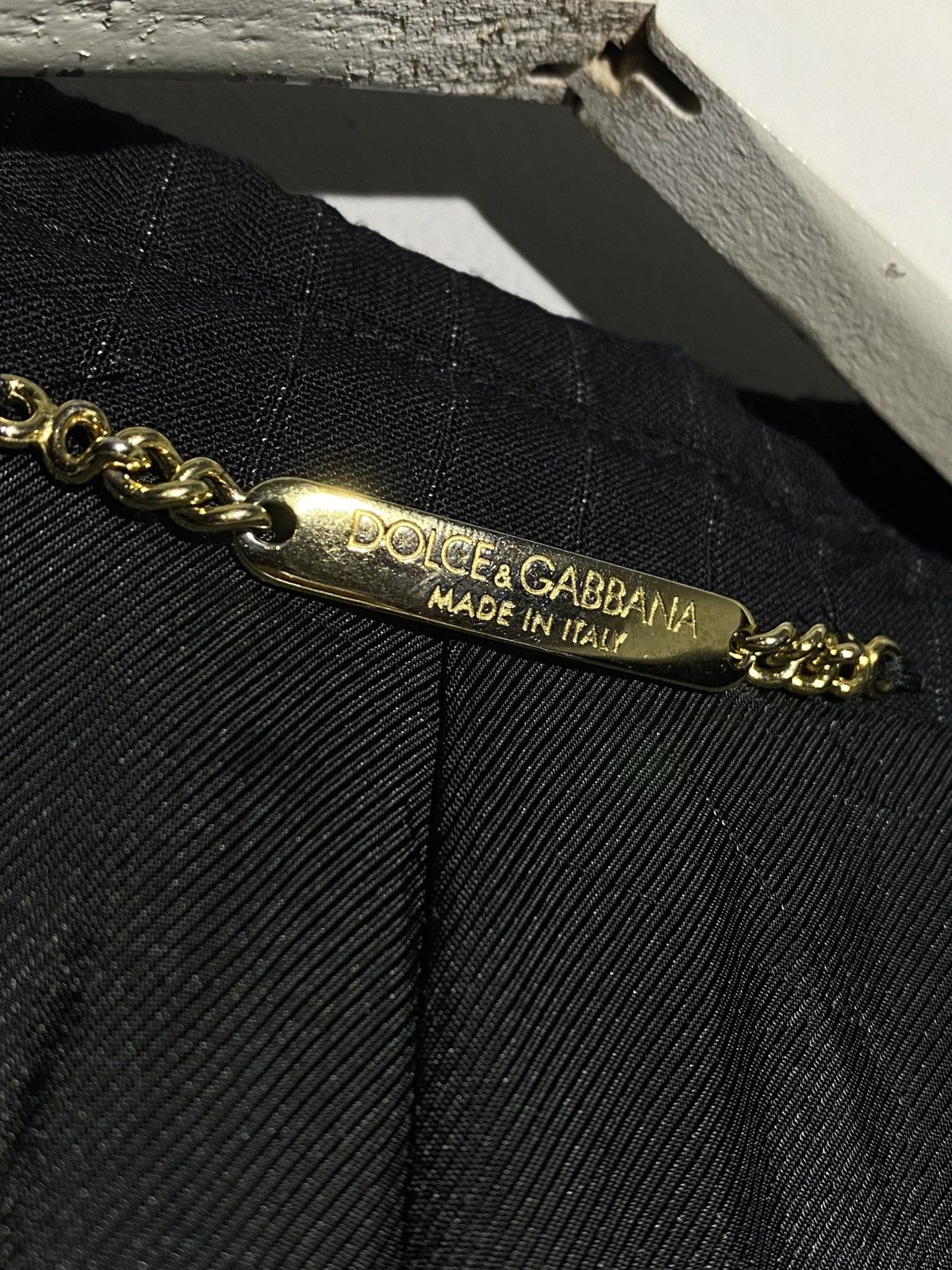 Dolce & Gabbana Dolce&Gabbana Made In Italy Striped Blazer Jacket Luxury Size 48R - 7 Thumbnail