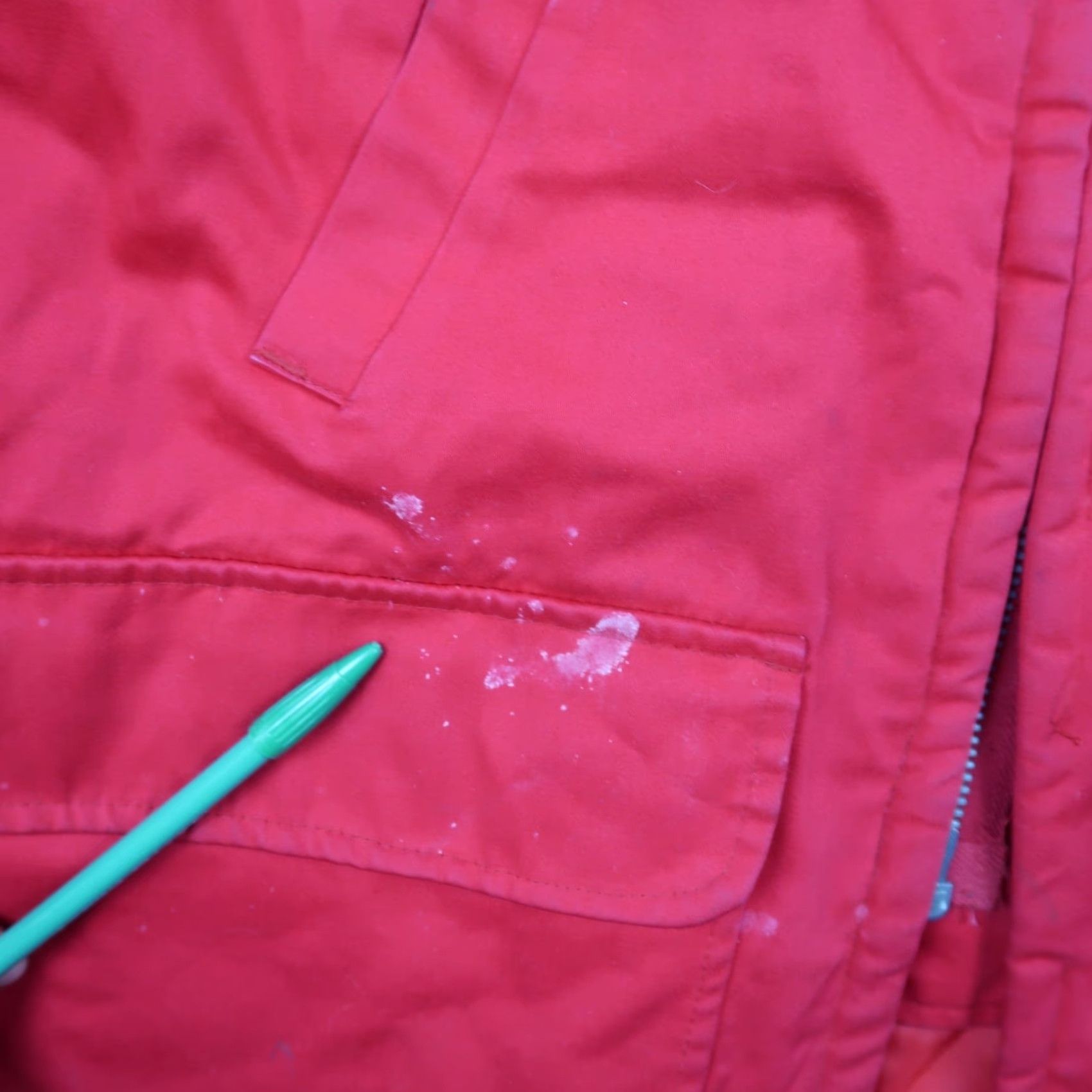 Sears VINTAGE Sears Ted Williams Hunting Jacket Insulated Red 42 Size Mens Quilted Cotton Mid-Length Bib Zipper Size US XS / EU 42 / 0 - 6 Thumbnail
