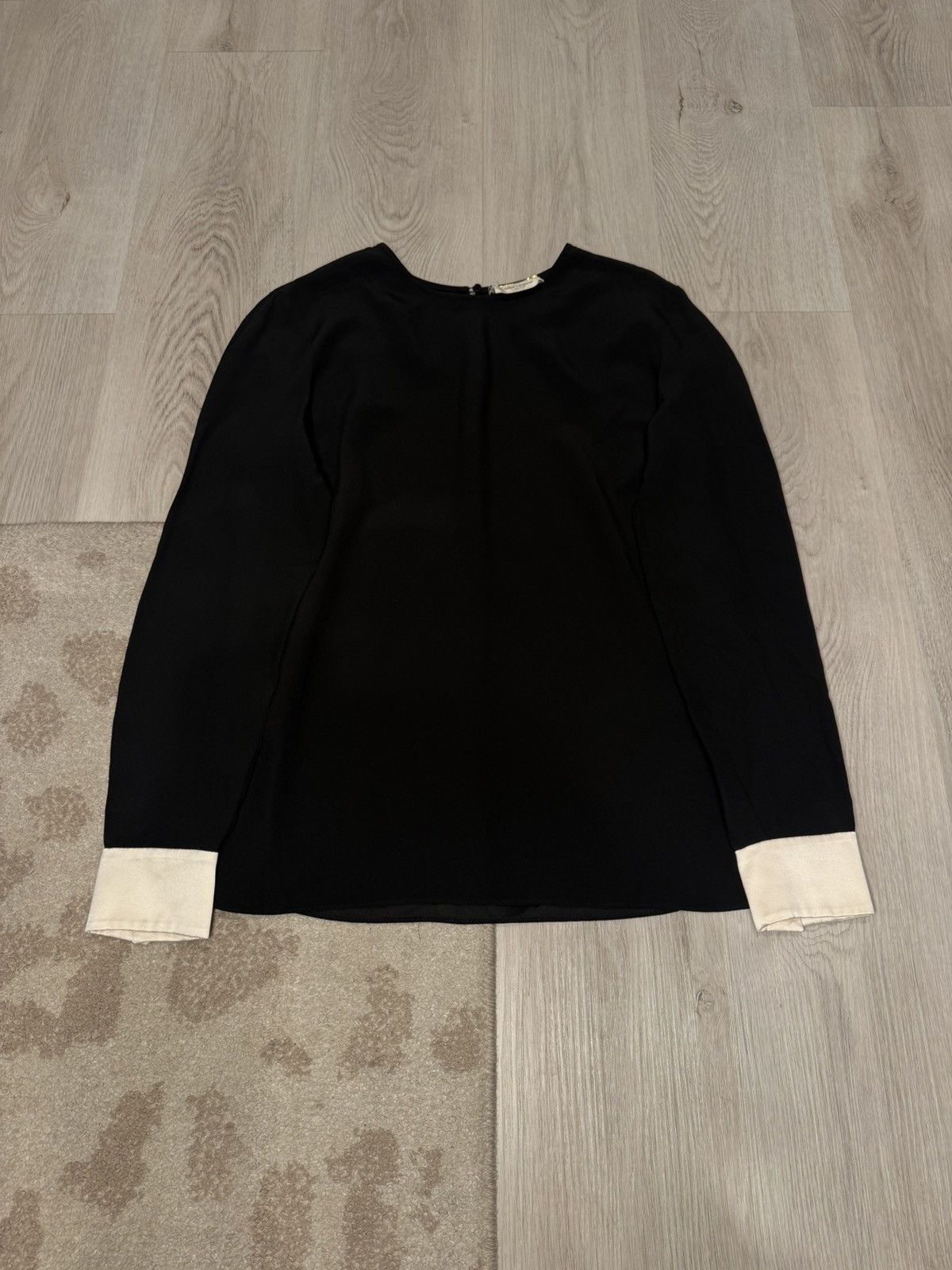 f/w 2016 silk white cuff shirt!!