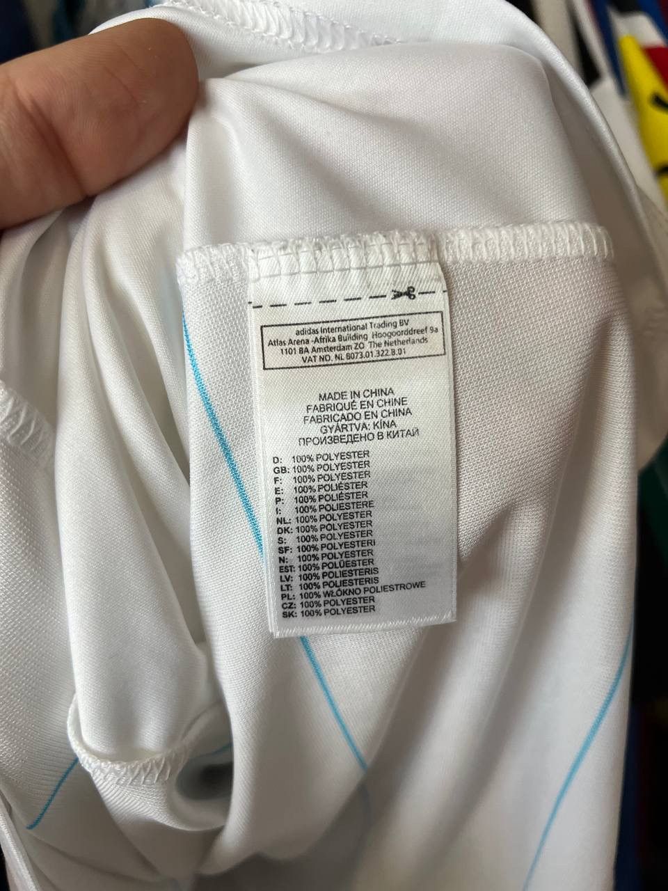 Adidas 2010/11 RARE MARSEILLE OLYMPIQUE HOME SOCCER JERSEY SHIRT M Size US M / EU 48-50 / 2 - 14 Thumbnail