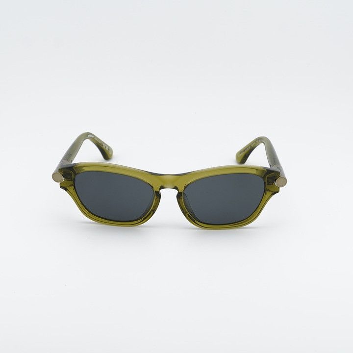 Burberry BE4430U 411887 Geometric Sunglasses Green Frame display picture 1