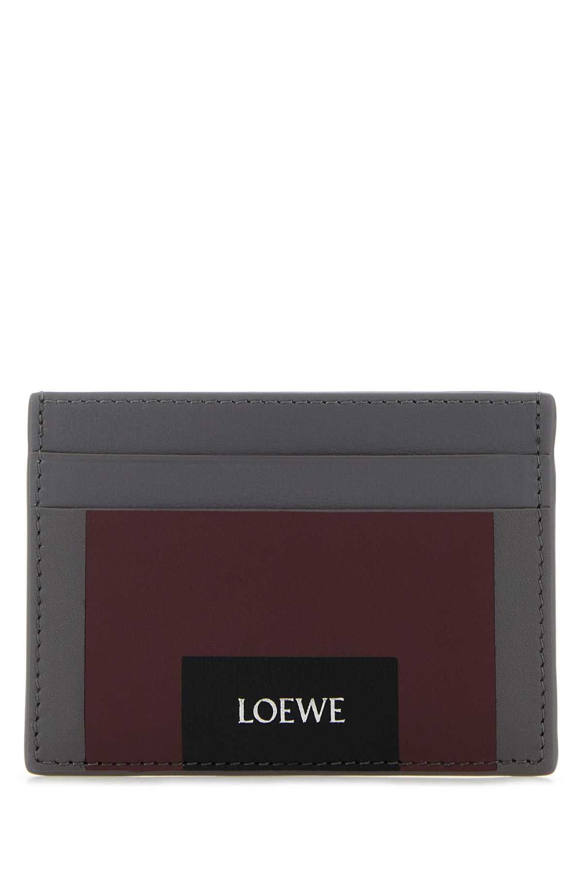 Loewe Multicolor Nappa Leather Loewe X Josef And Anni Albers Card Holder Size ONE SIZE - 1 Thumbnail