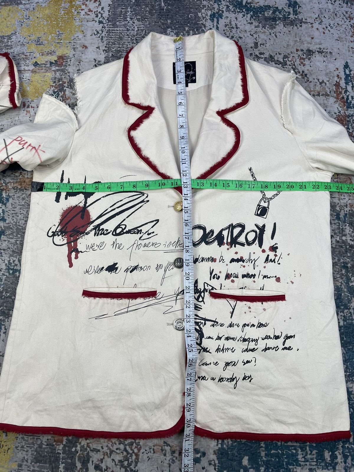 Seditionaries Evil Tooth 2019~2022 Punk Upcycle Jacket Size US M / EU 48-50 / 2 - 13 Thumbnail