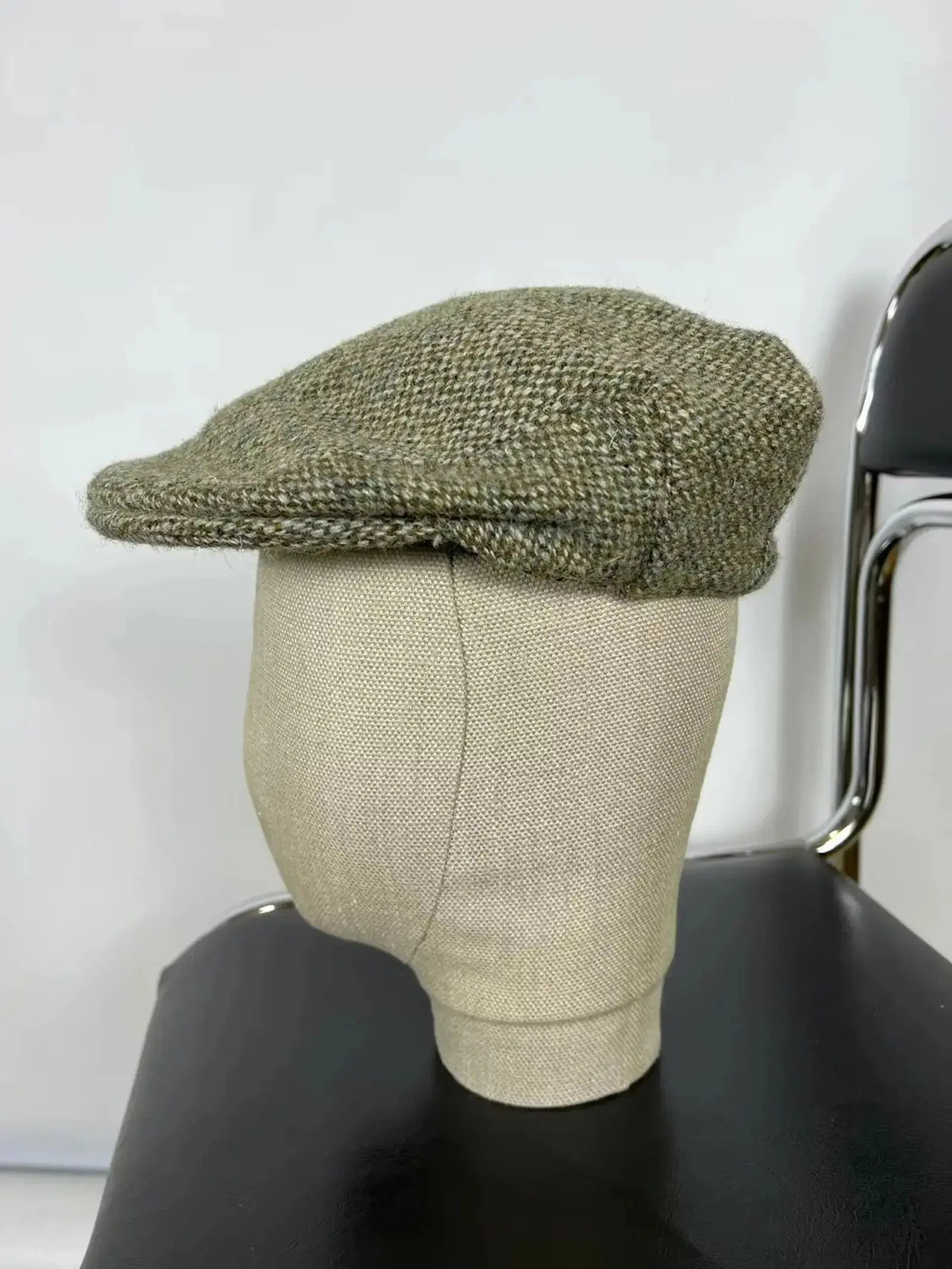 Designer × Harris Tweed × Vintage Vintage Harris tweed wool cap Size ONE SIZE - 2 Thumbnail