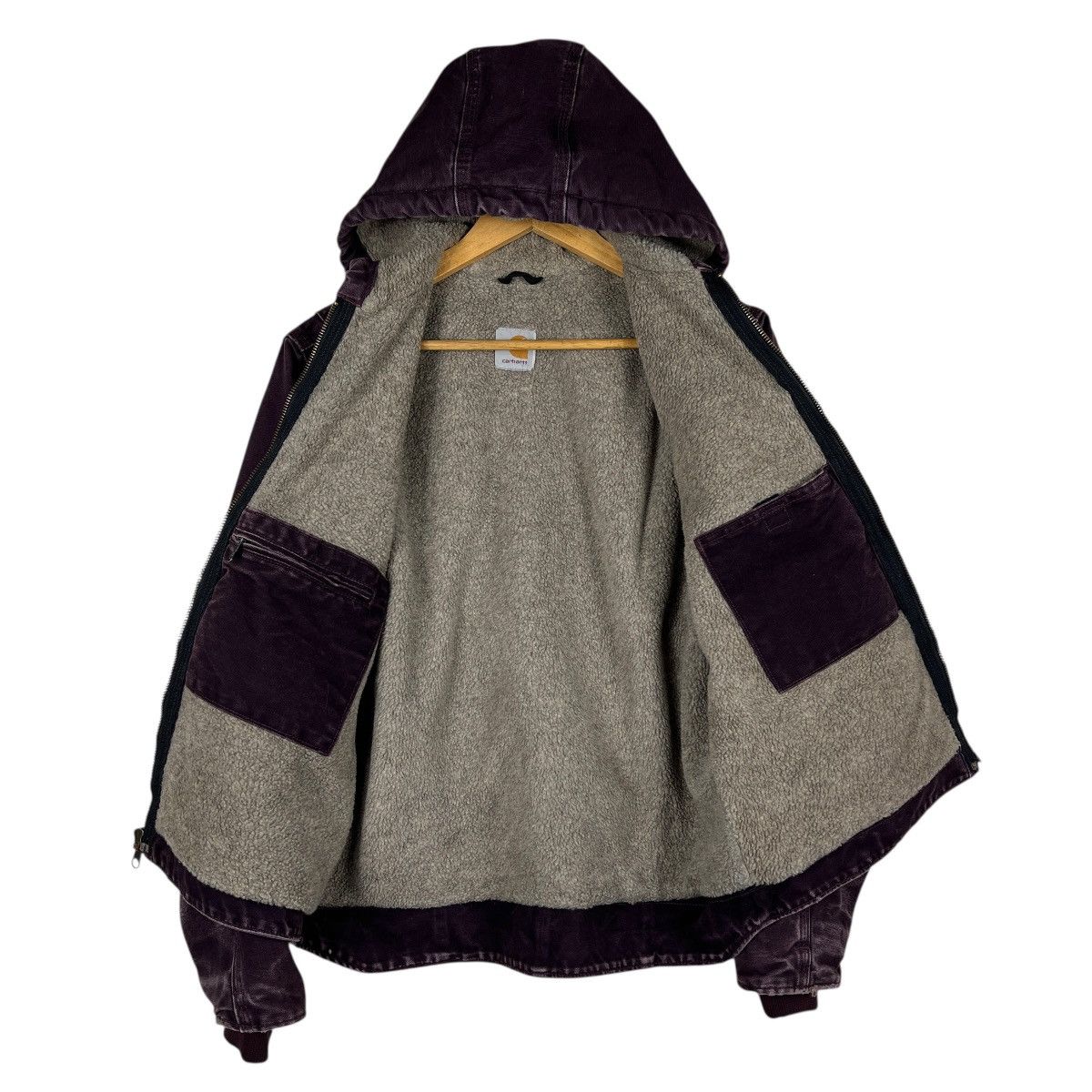 Carhartt Vintage Carhartt Sandstone Dyed Purple Jacket Size US S / EU 44-46 / 1 - 14 Thumbnail