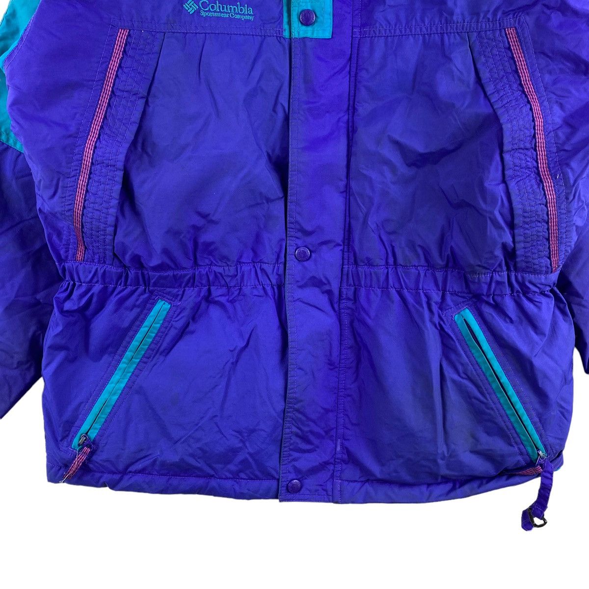 Columbia COLUMBIA Sportswear Outdoor Ski Blue Hooded Jacket Size US M / EU 48-50 / 2 - 3 Thumbnail