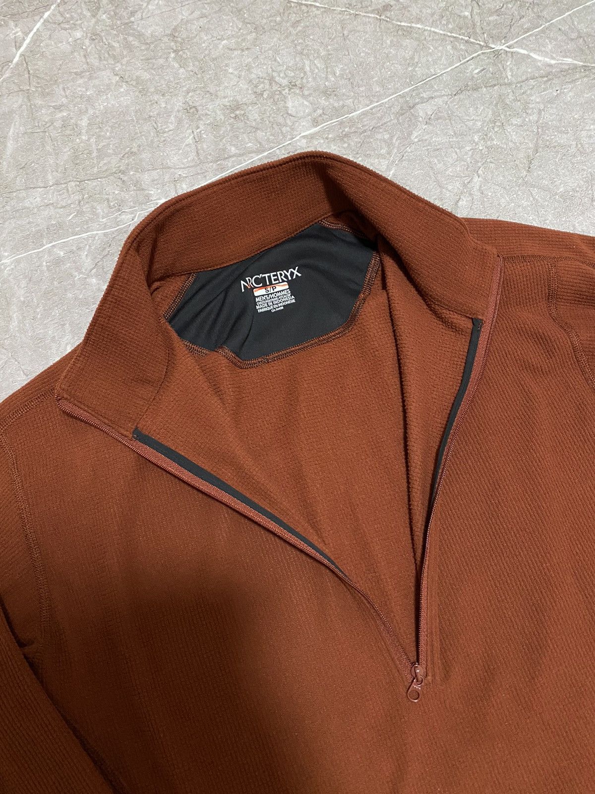 Arc'teryx Rare Arc’teryx Polartec 1/2 Zip Waffle Fleece Pullover Y2K Size US S / EU 44-46 / 1 - 8 Thumbnail
