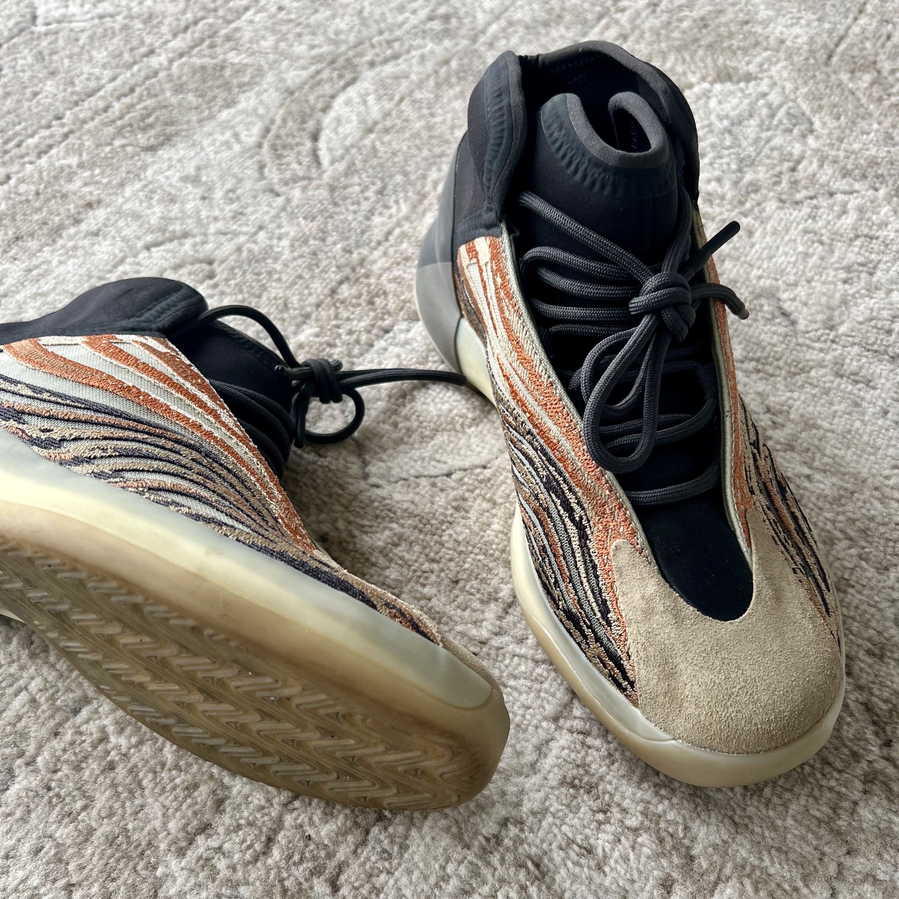 Yeezy Yeezy YZY Basketball QNTM Quantum Flash Orange Size 12 mens Size US 12 / EU 45 - 2 Thumbnail