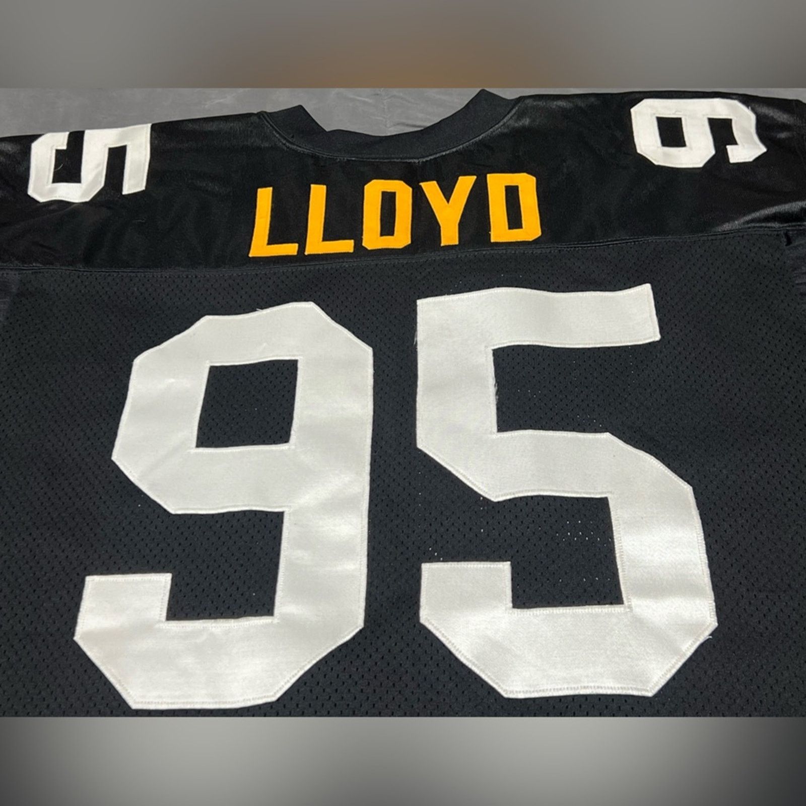 Wilson Vintage Authentic Wilson GREG LLOYD Steelers Jersey CLEAN Size US XXL / EU 58 / 5 - 11 Thumbnail