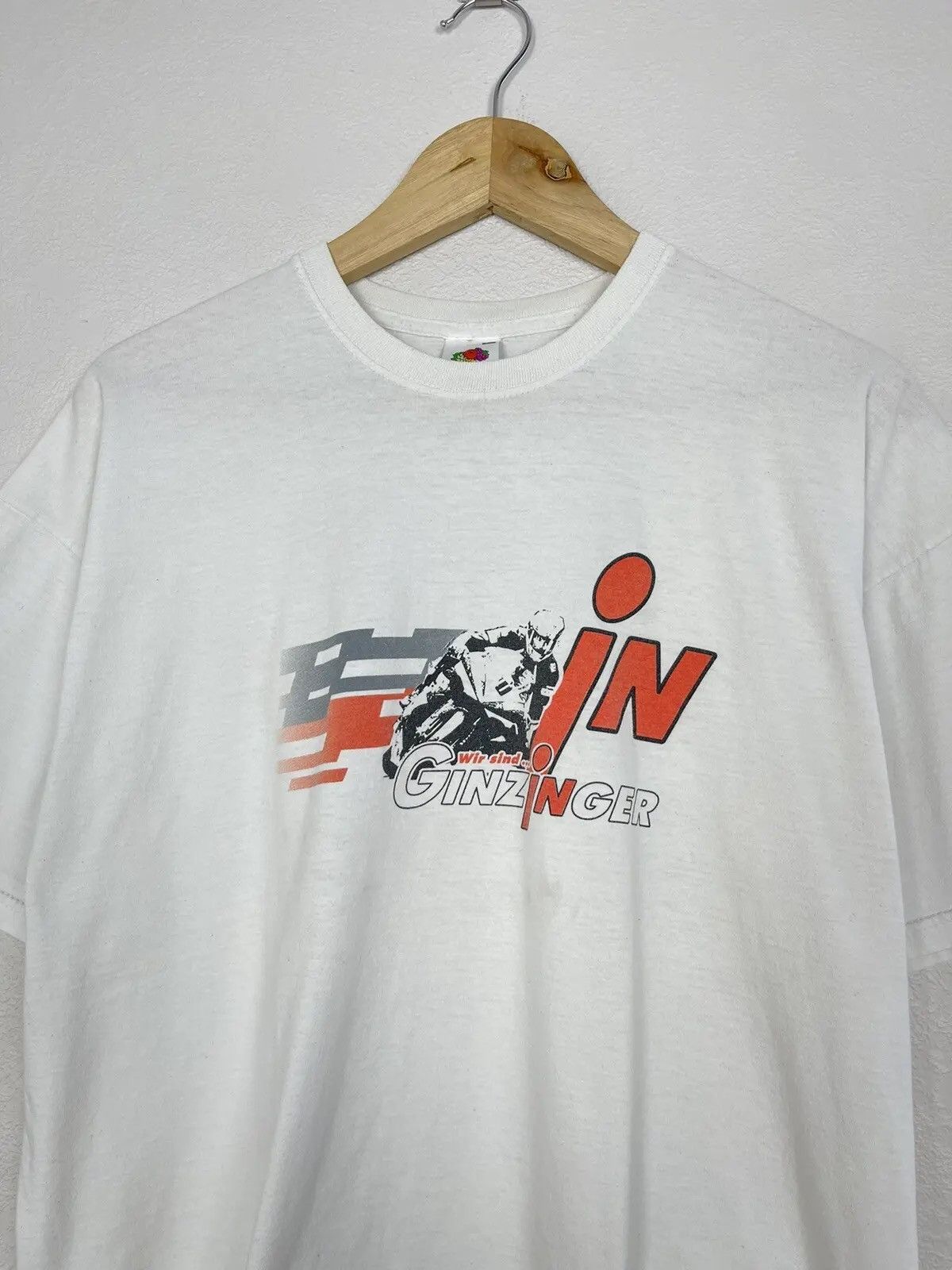 Band Tees Vintage Y2k Motorcycle Racing Gilzinger Tee Size US XL / EU 56 / 4 - 3 Thumbnail