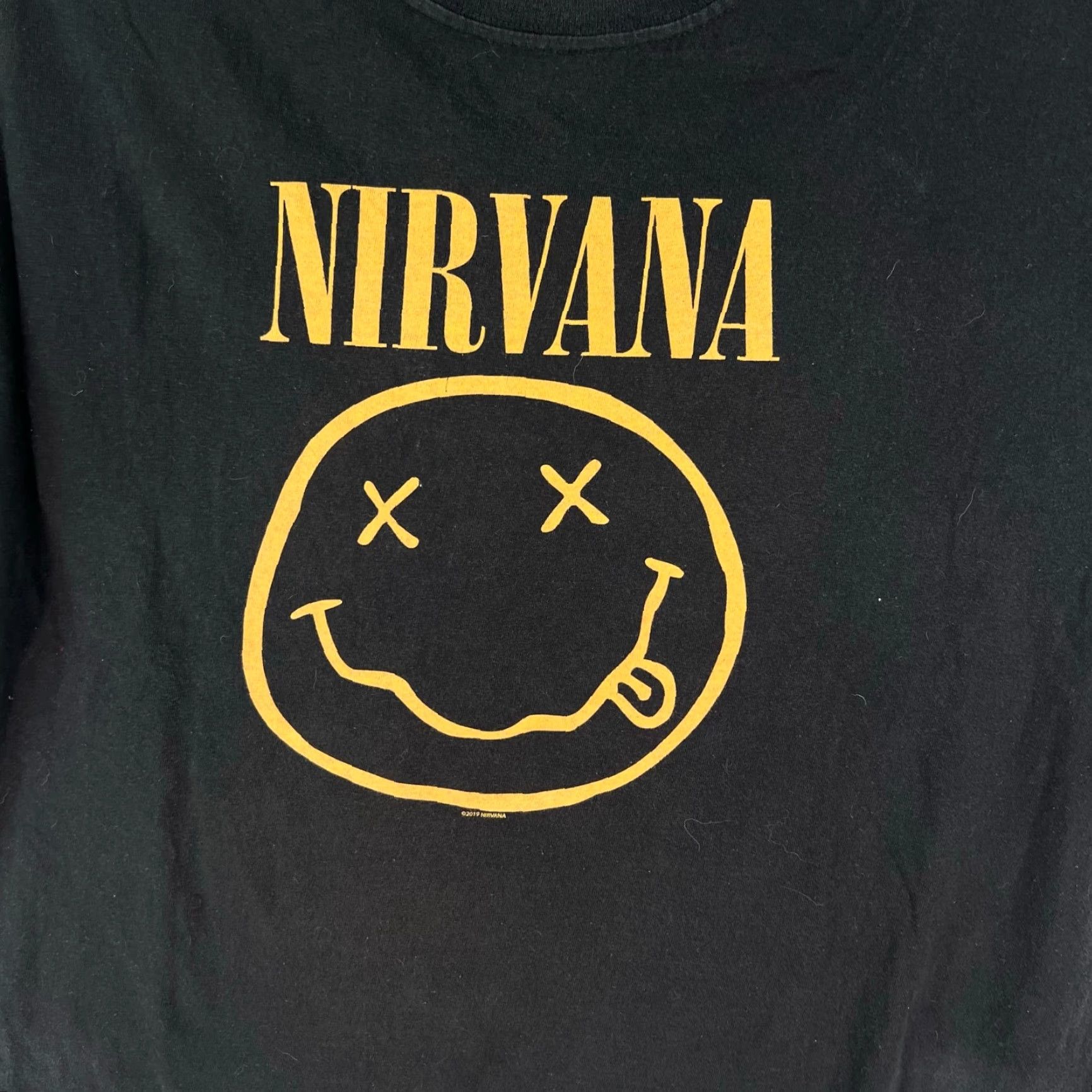 Vintage Nirvana Tour Shirt Shirt Adult Large Black 90s Band Music Mens Size US L / EU 52-54 / 3 - 2 Thumbnail