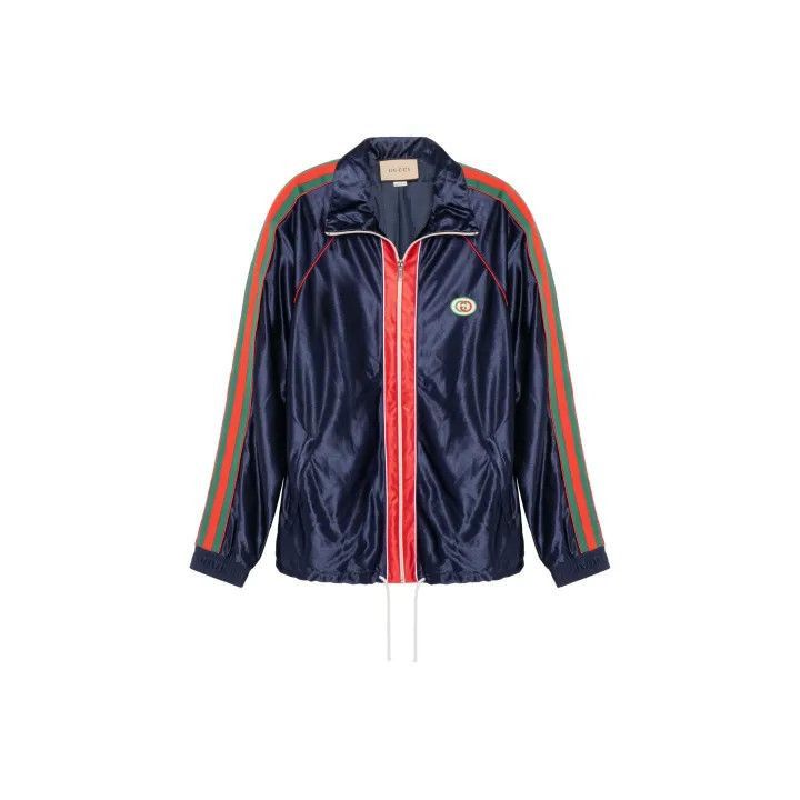 Gucci Gucci Gucci SS21 Casual Jacket with Stand Collar -2506 Size US L / EU 52-54 / 3 - 1 Thumbnail
