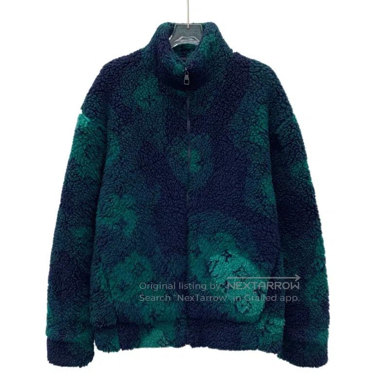 Louis Vuitton Louis Vuitton 23 green logo presbyopic full print suede co Size US S / EU 44-46 / 1 - 1 Thumbnail