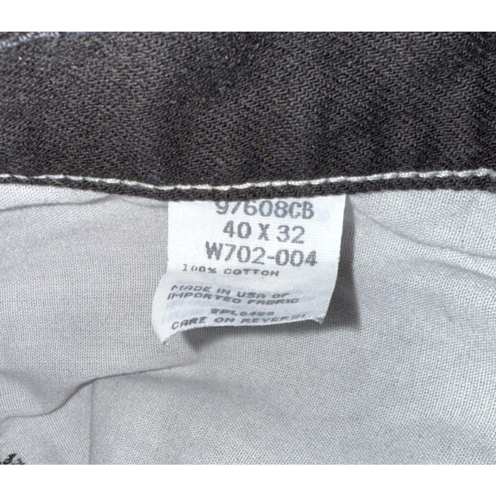 Wrangler VINTAGE Wrangler Jeans Men's Relaxed Fit Straight Leg Black Denim 40 32 EUC Size US 40 / EU 56 - 4 Thumbnail