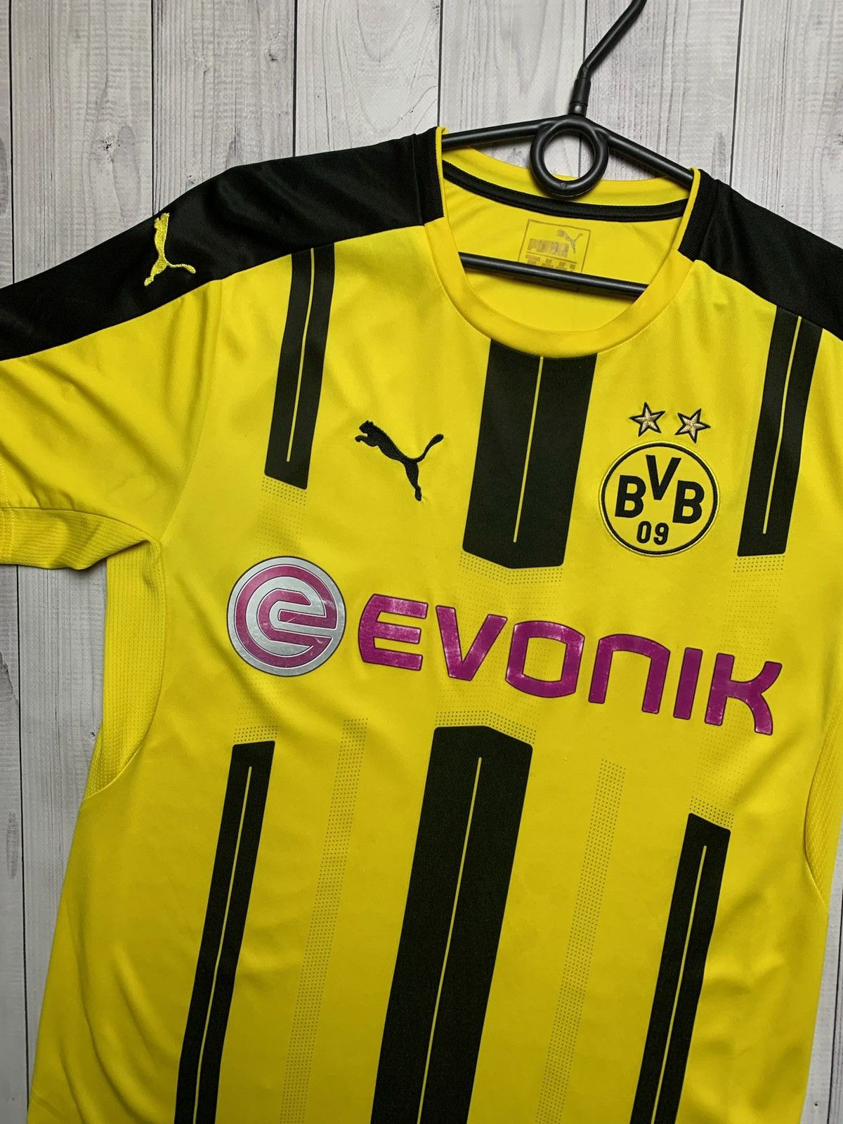 Vintage Vintage borussia Dortmund soccer jersey size M logo Size US M / EU 48-50 / 2 - 2 Thumbnail