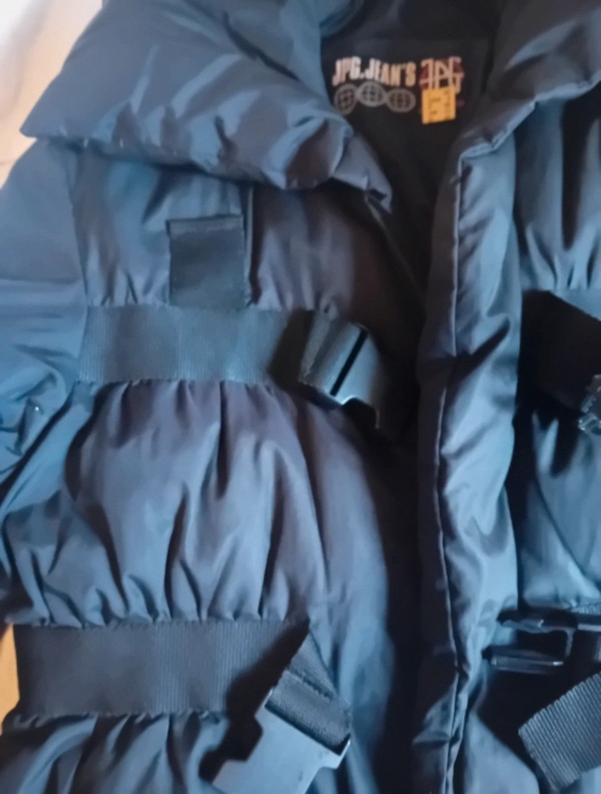 Jean Paul Gaultier A/W 2003 RUNWAY BONDAGE GOOSE DOWN PUFFER JACKET Size M / US 6-8 / IT 42-44 - 8 Thumbnail