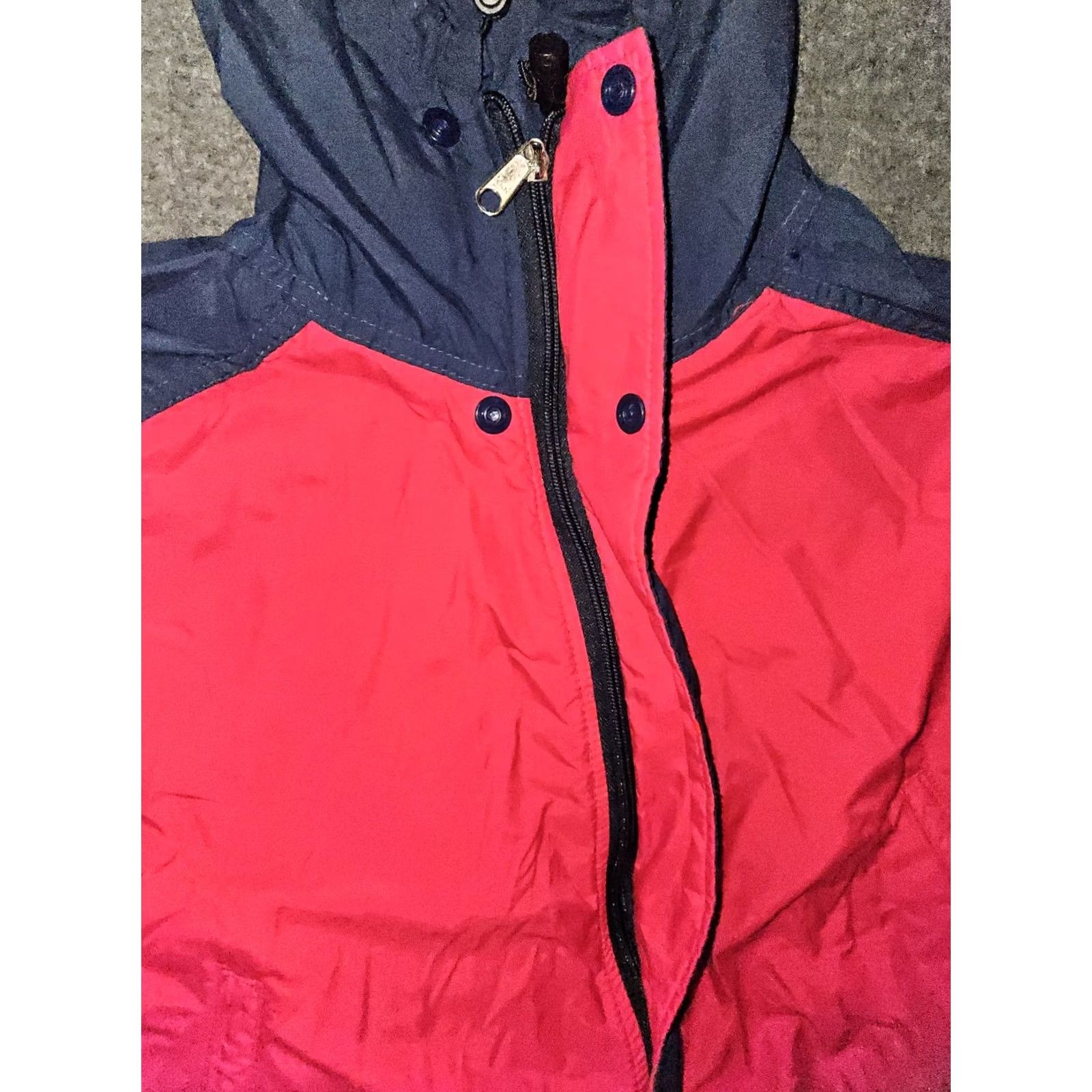 Vintage VINTAGE L.L. BEAN Jacket Hoodie 1/2 Zip Pullover Windbreaker Men Large Red USA 90s Outdoor Camping Hiking Pockets Size US L / EU 52-54 / 3 - 5 Thumbnail