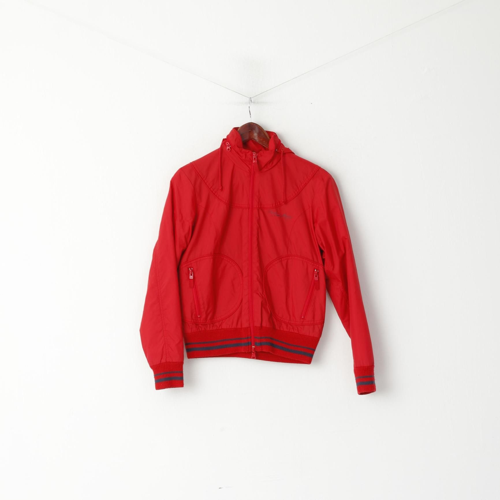 Polo Ralph Lauren Polo Jeans Ralph Lauren Women S Jacket Red Nylon 7213 Size S / US 4 / IT 40 - 2 Thumbnail