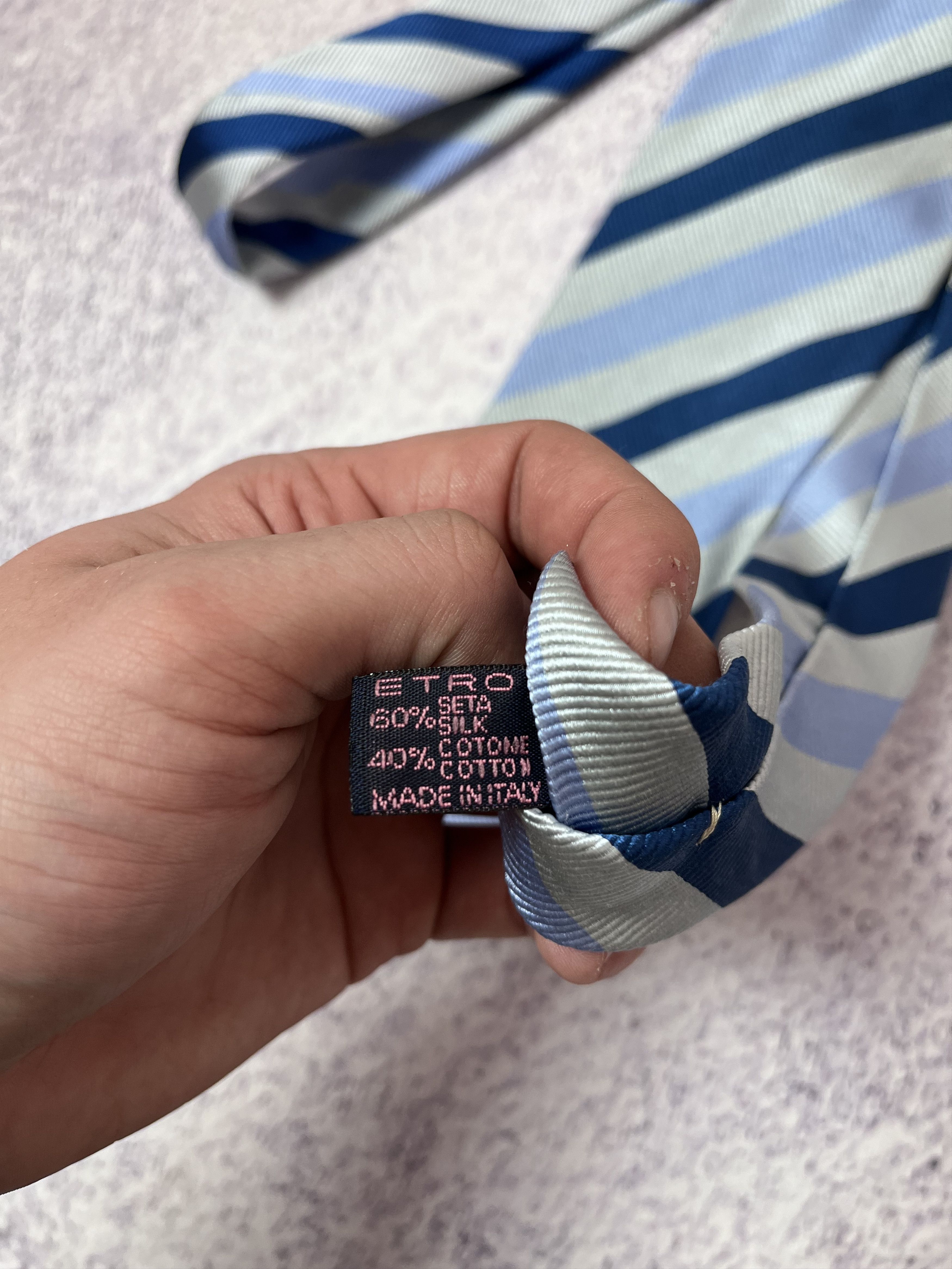 Etro Vintage men’s Tie Etro Milano made in Italy size OS Size ONE SIZE - 4 Thumbnail