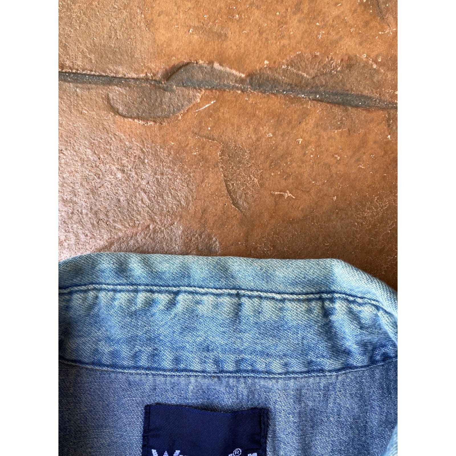 Wrangler VINTAGE Wrangler Pearl Snap Western Shirt Men’s XL Blue Denim Cotton Button-Up Cowboy Size US XL / EU 56 / 4 - 7 Thumbnail