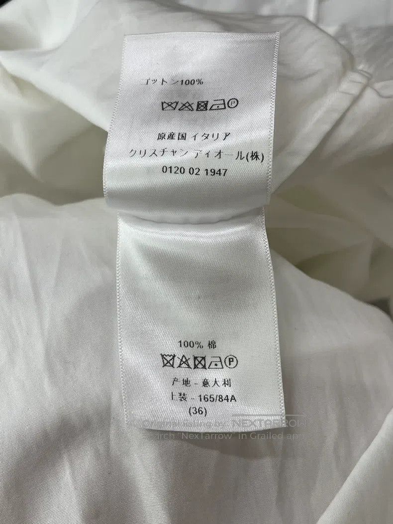Dior Dior White little bee tie shirt skirt dress Size XS / US 0-2 / IT 36-38 - 6 Thumbnail
