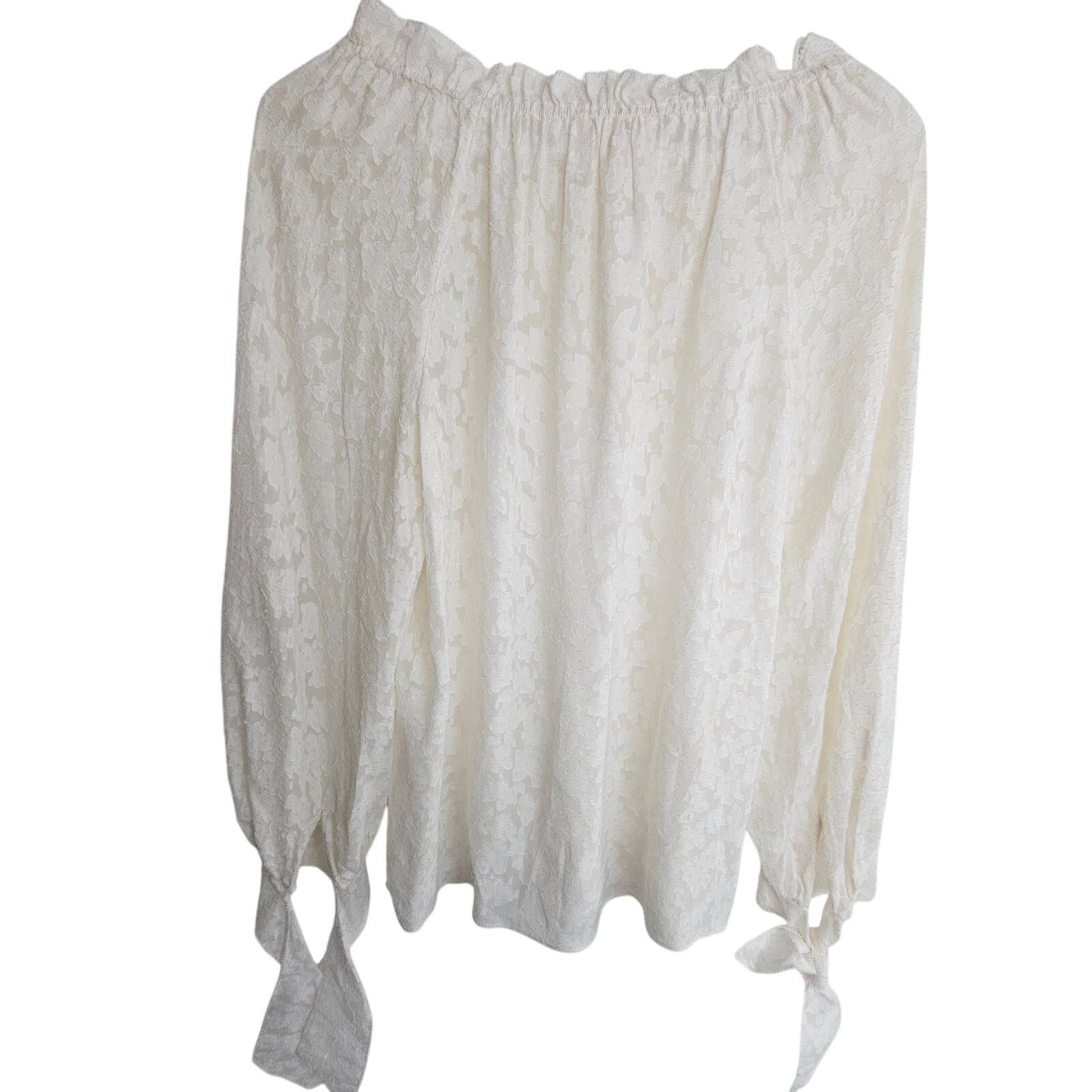 Rebecca Taylor Rebecca Taylor Womens Julia Silk Top Sz 2 Floral Lace Luxury Size XS / US 0-2 / IT 36-38 - 9 Thumbnail