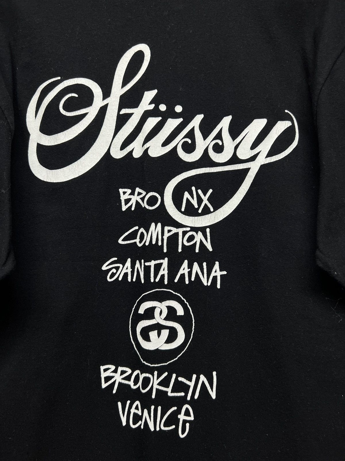Stussy Vintage Y2k Stussy 🖤 World Tour T-Shirt 00’s Size US M / EU 48-50 / 2 - 8 Thumbnail