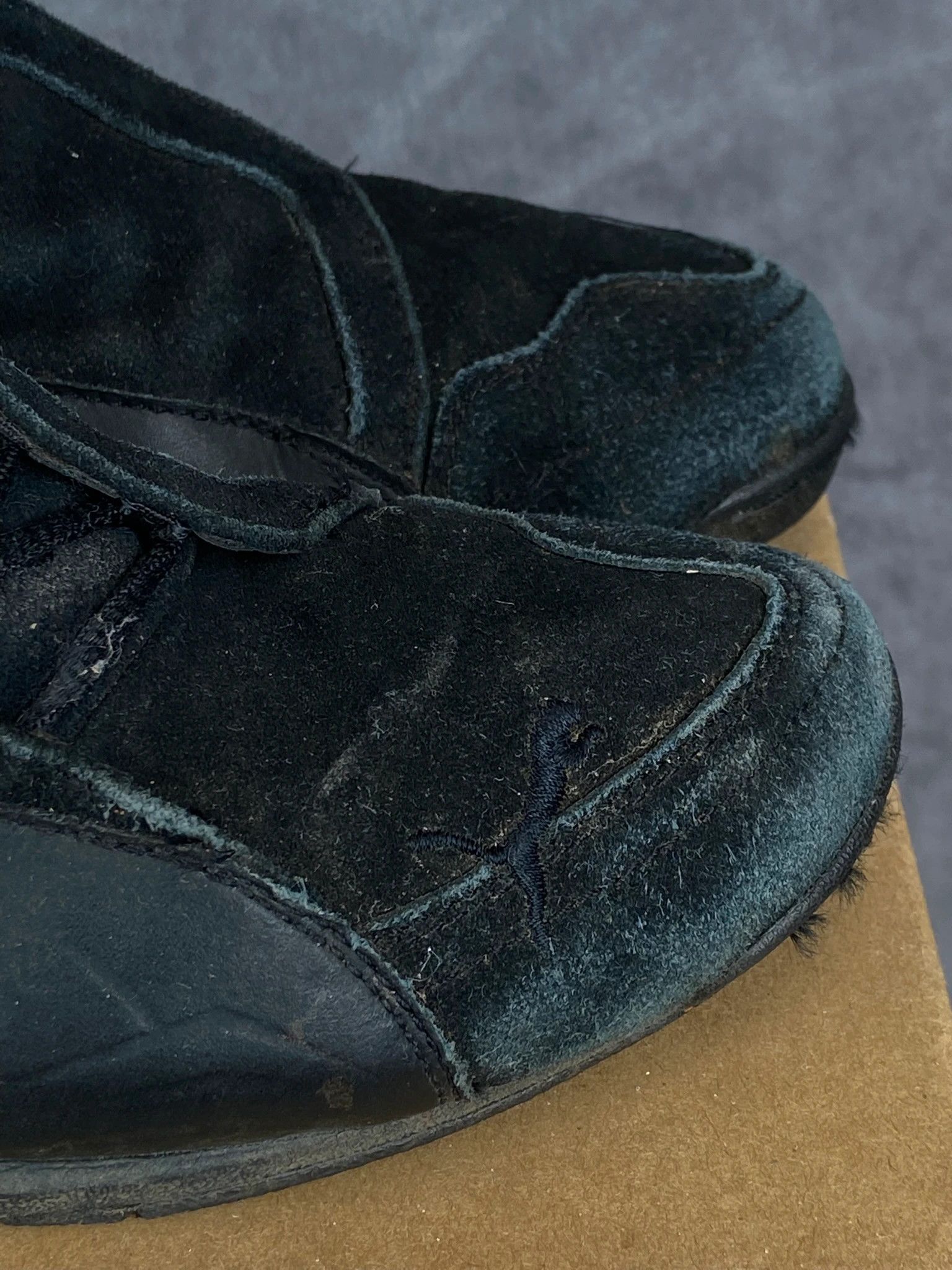 Puma Puma Ferrari Black Suede Sneakers 38.5 Size US 5.5 / EU 38 - 6 Thumbnail