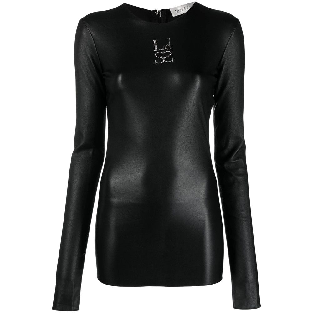 Ludovic De Saint Sernin Ludovic De Saint Sernin BLACK Tops - T-shirts & Jerseys Size XS / US 0-2 / IT 36-38 - 1 Thumbnail
