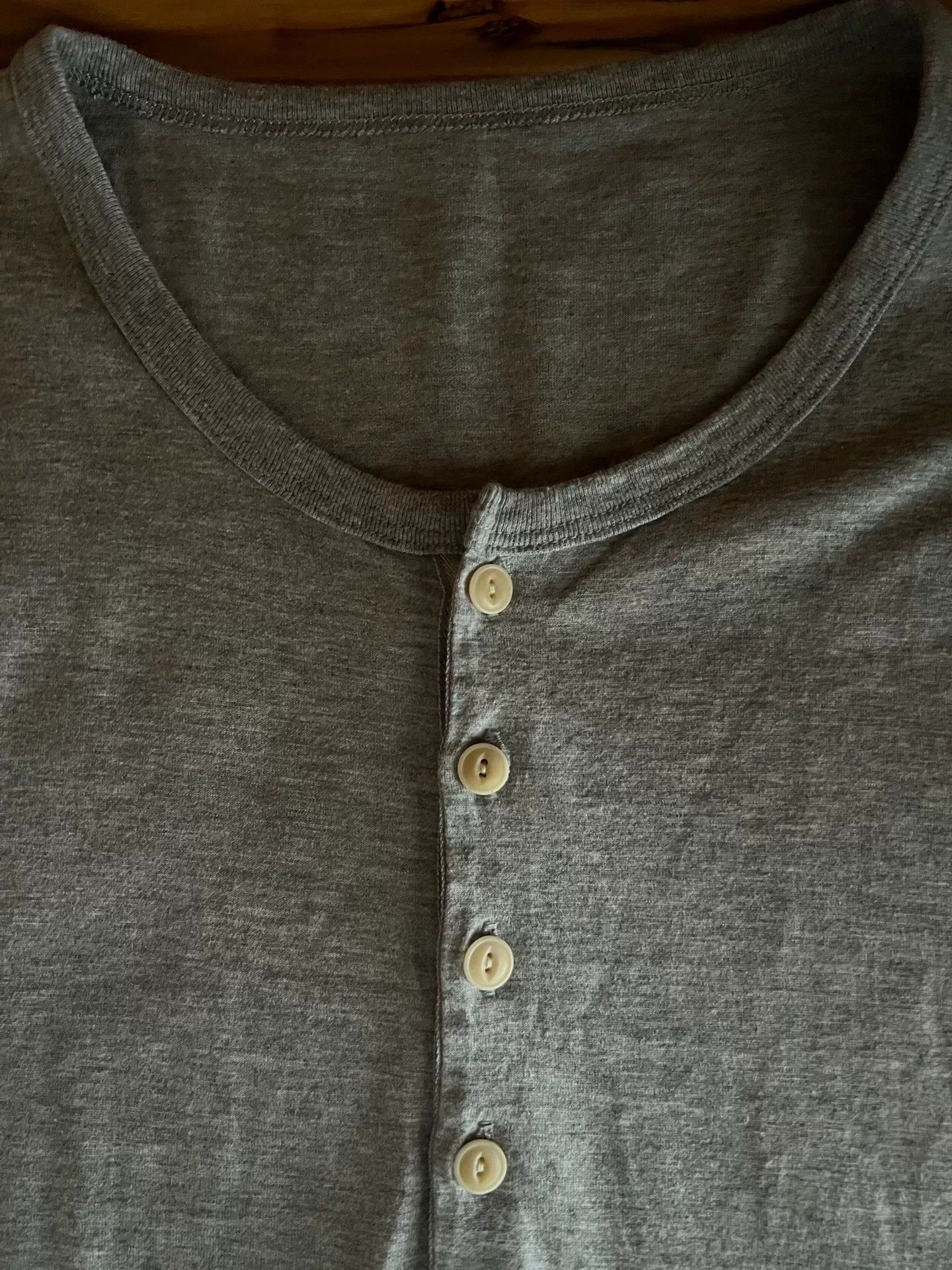 Visvim visvim 2013 Henley Collar Short Sleeve T-Shirt Size US M / EU 48-50 / 2 - 9 Thumbnail