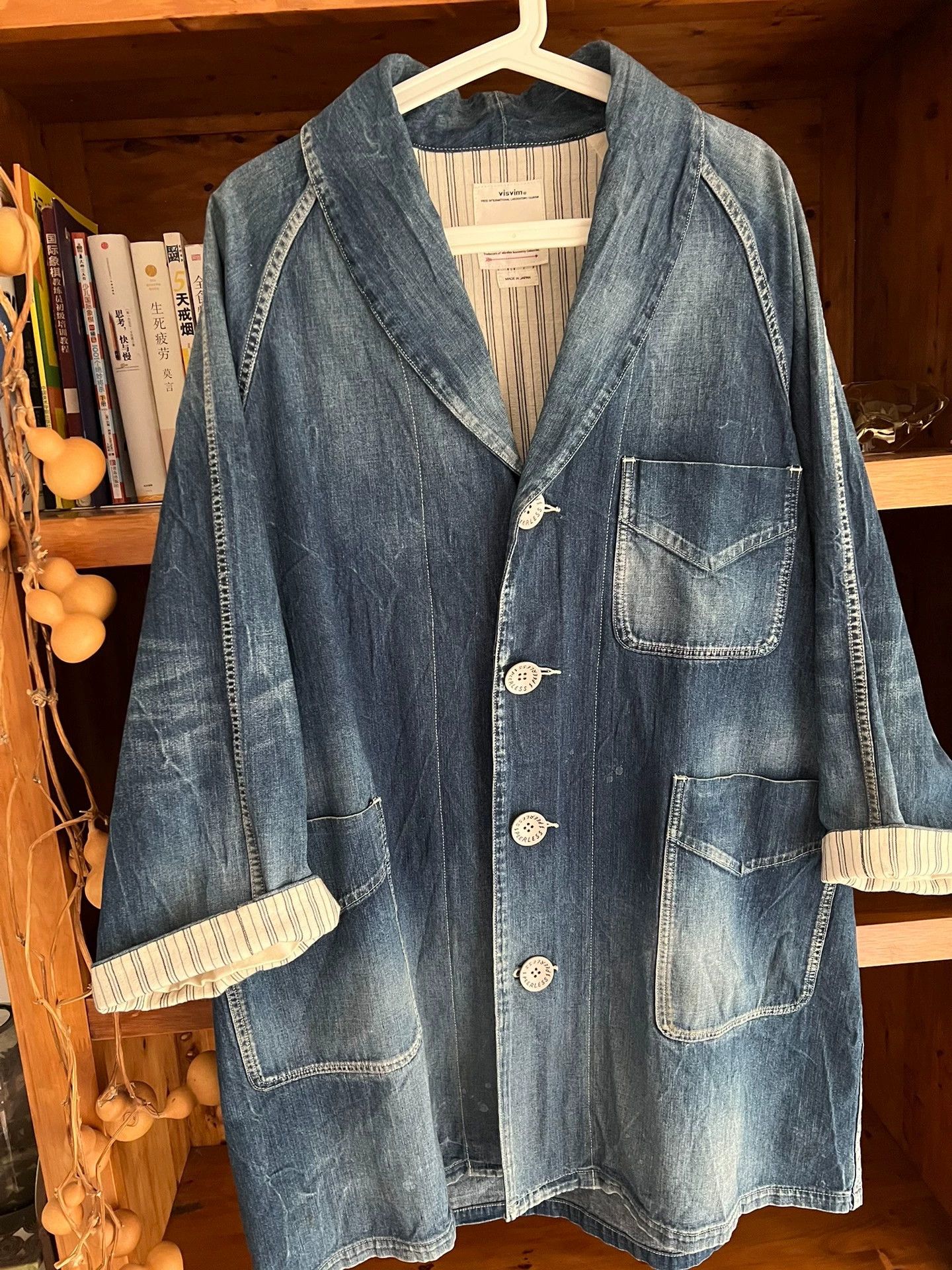 Visvim Visvim 19SS Four Corners Coat Dry Vintage 1码 Mint Size US S / EU 44-46 / 1 - 3 Thumbnail