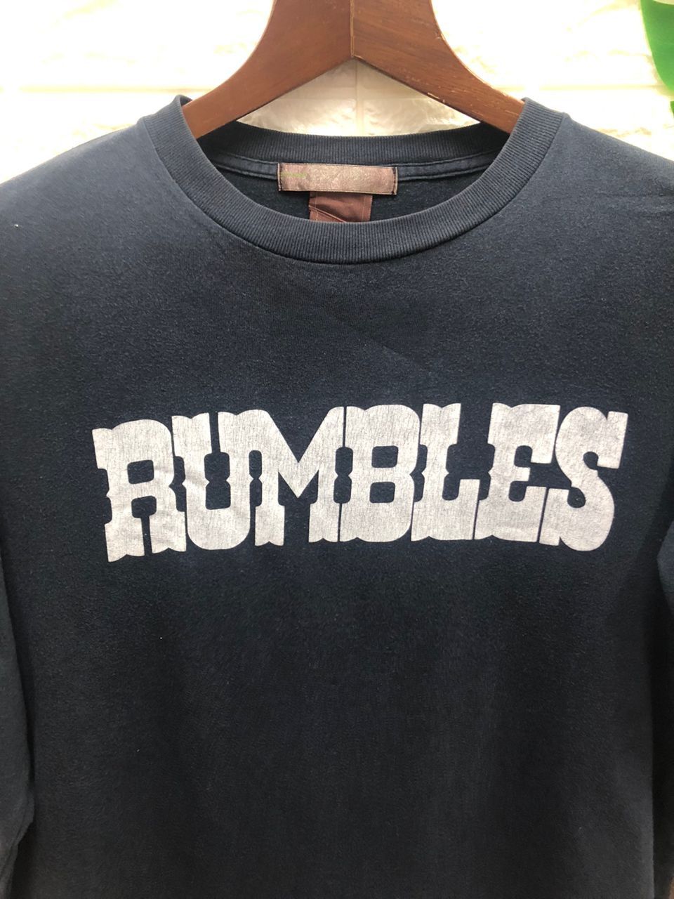 Vintage Vintage RUMBLS Good Savage Rumbles Spellout Script T Shirt Size US M / EU 48-50 / 2 - 3 Thumbnail