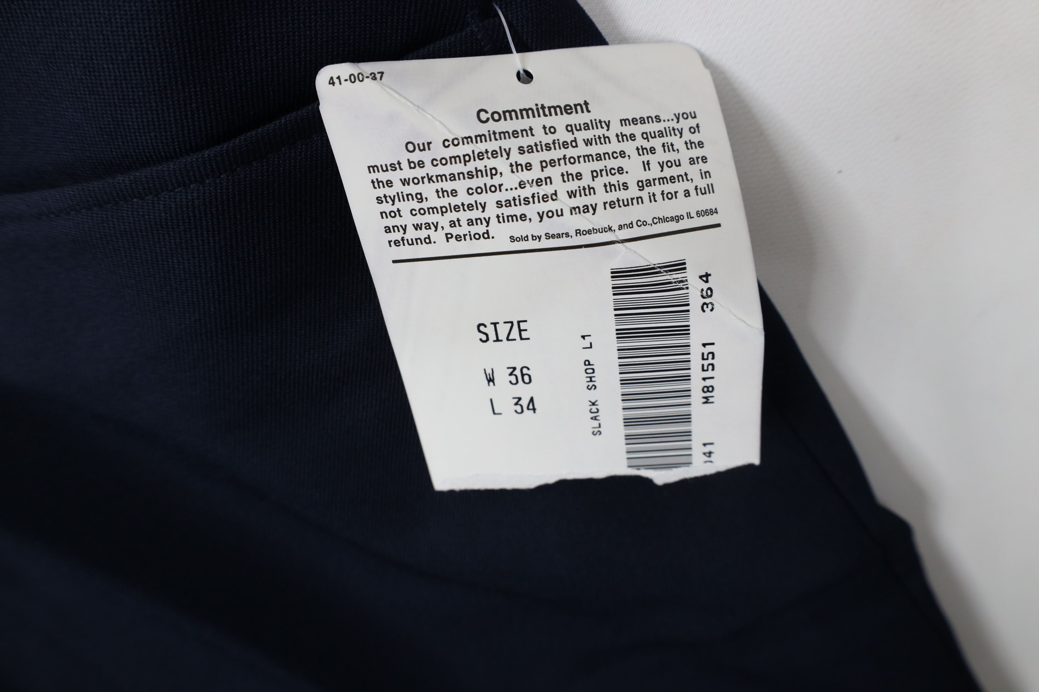 Vintage Deadstock Vintage 70s Streetwear Wide Leg Chino Pants USA Size US 36 / EU 52 - 7 Thumbnail