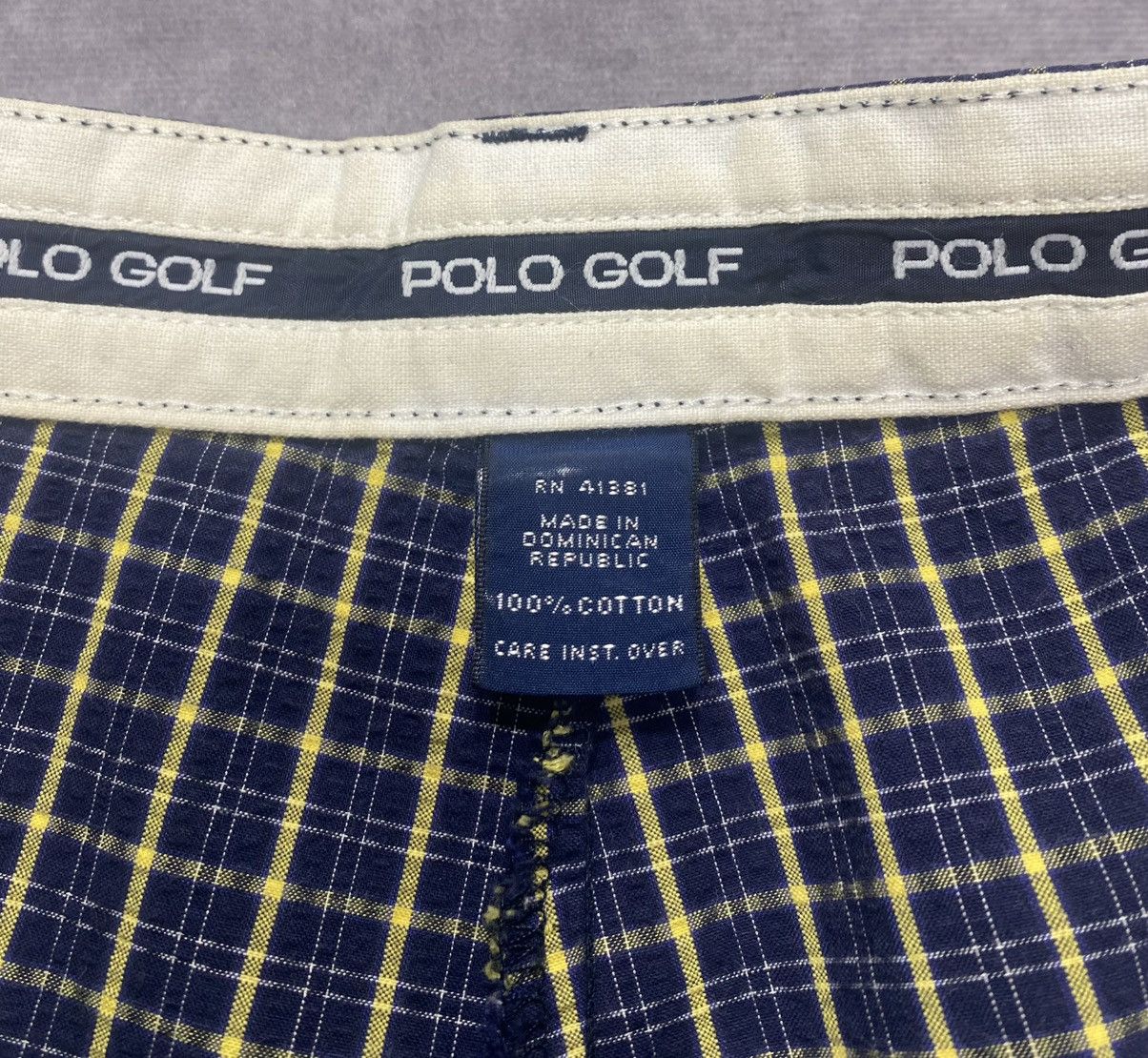 Polo Ralph Lauren 90’s Vintage Polo Golf Ralph Lauren Plaid Shorts Size US 40 / EU 56 - 3 Thumbnail