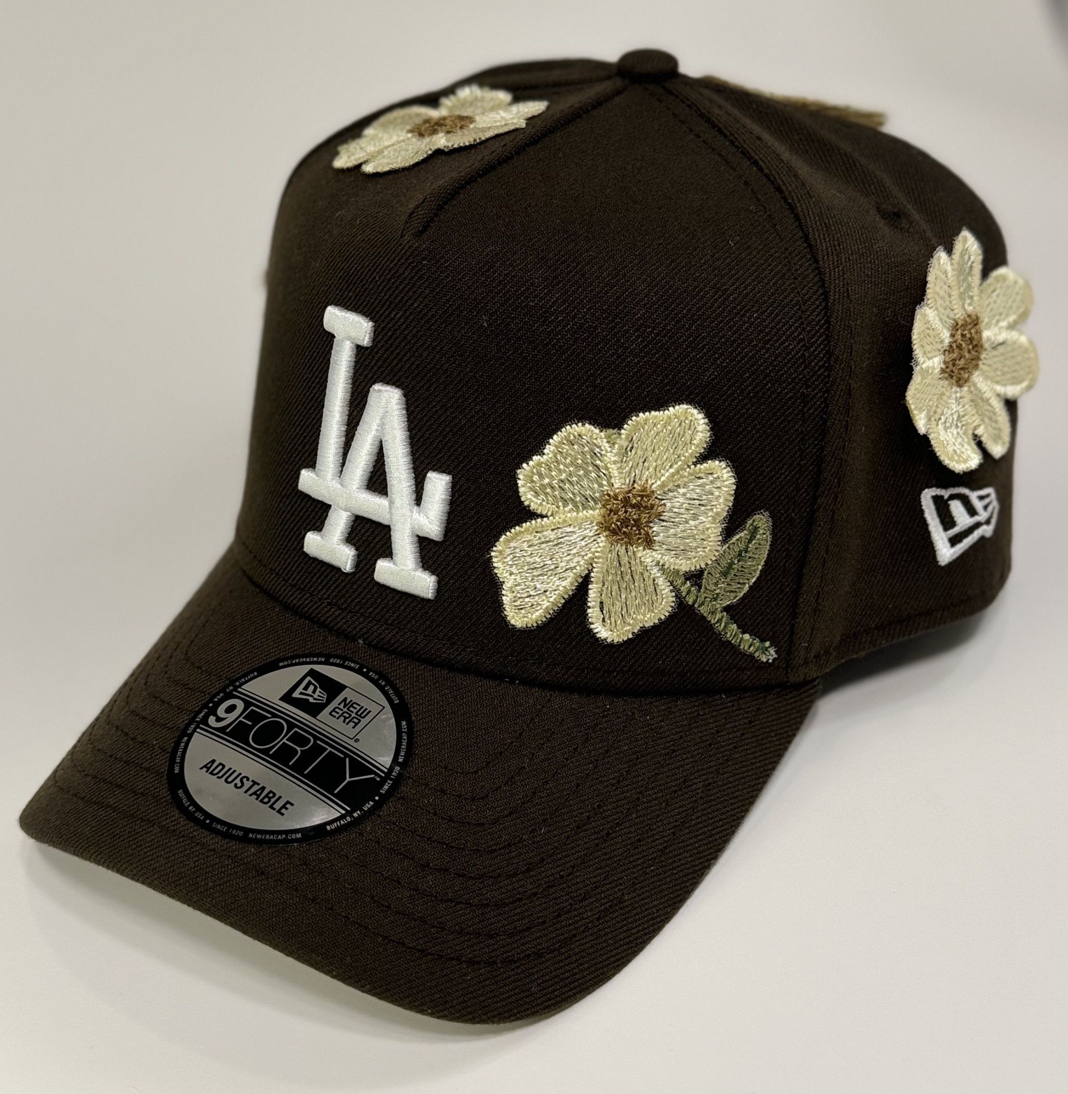 New Era Mocha Cream New Era Custom Hat Size ONE SIZE - 1 Thumbnail