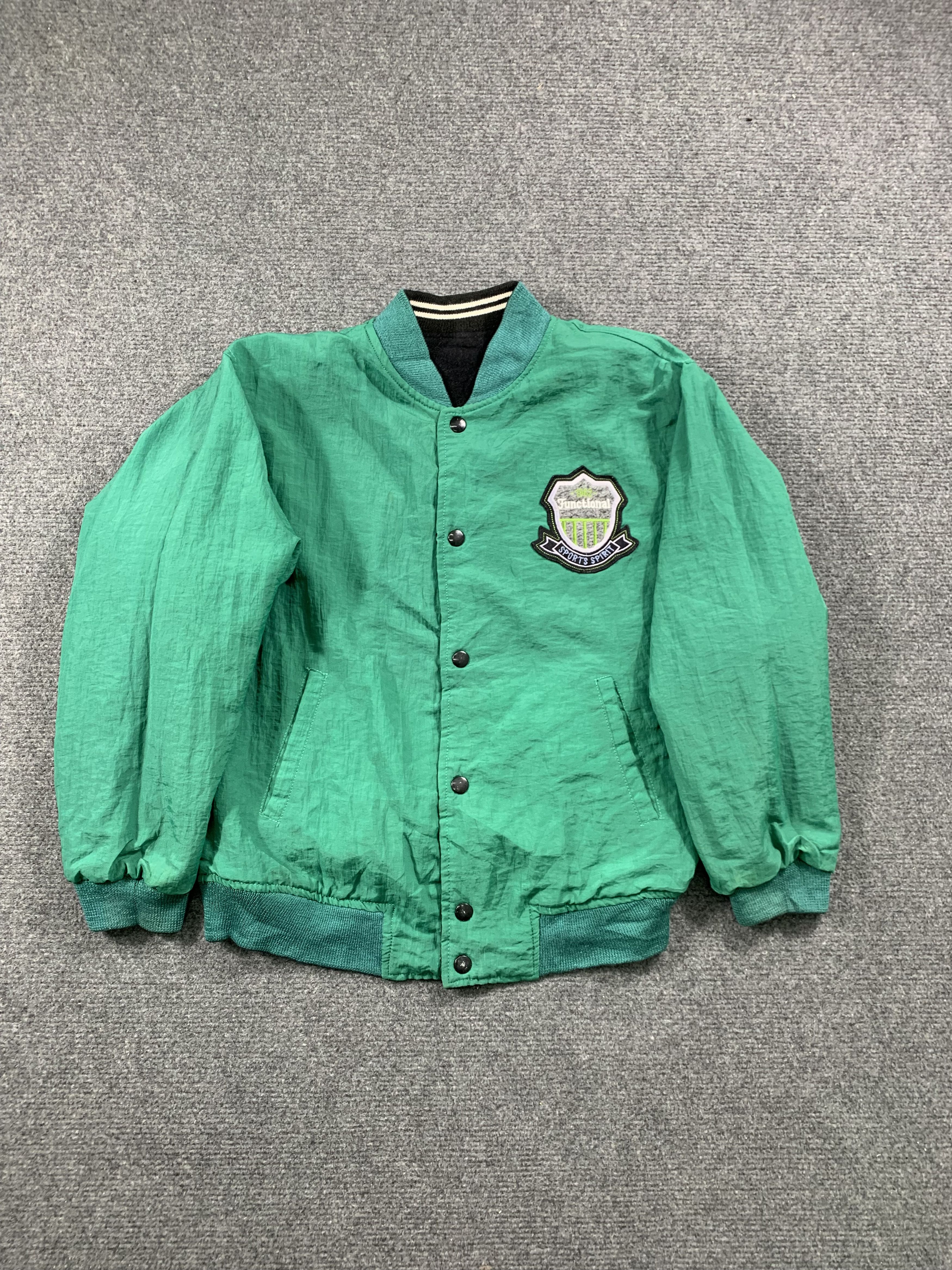 Japanese Brand Vintage Japanese Brand Reversible Varsity Jacket Size US S / EU 44-46 / 1 - 14 Thumbnail