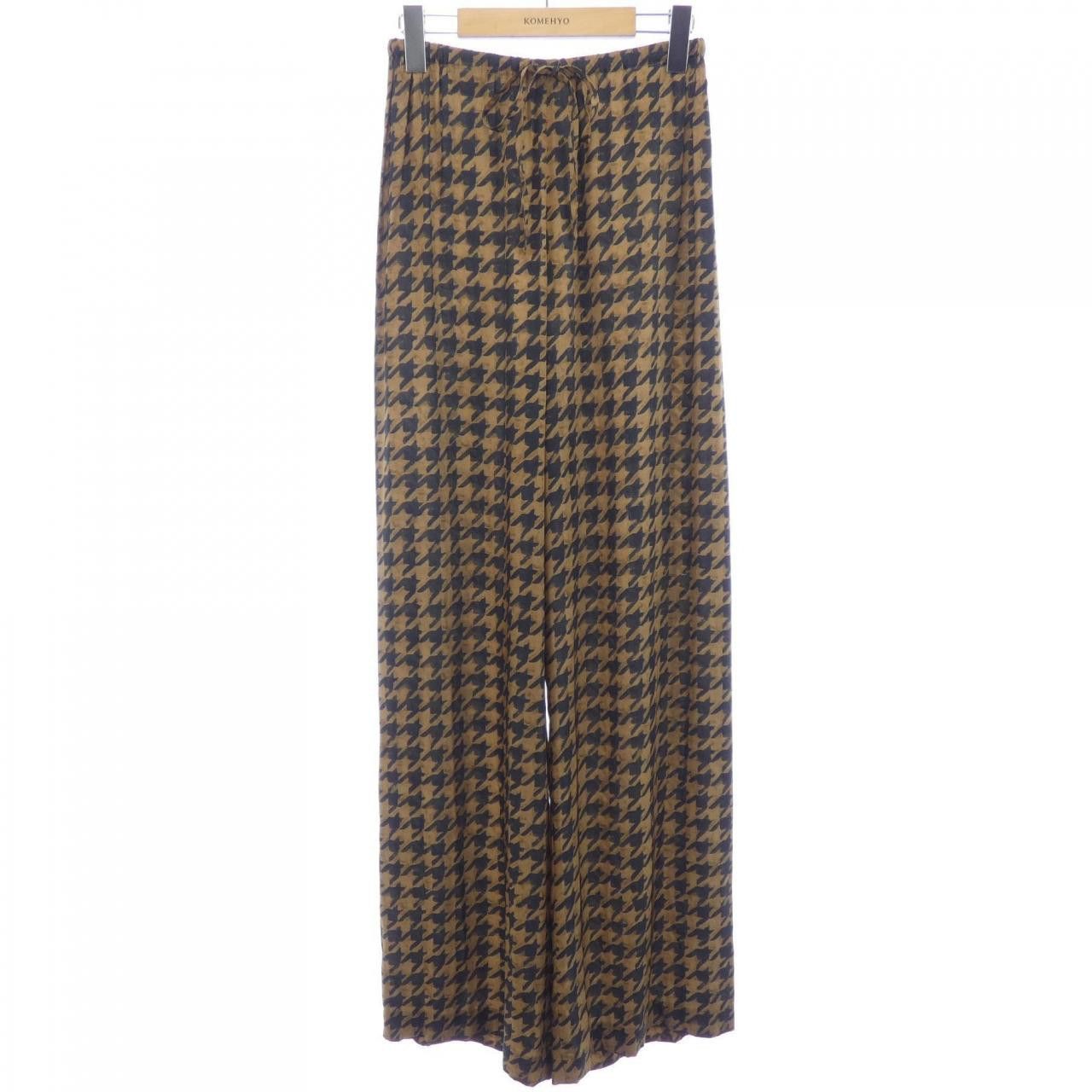 Dries Van Noten Dries Van Noten Dries Van Noten Puvis Bis Long Pants Textile Pants PUVISBISLONG DUTY FREE for USA Size ONE SIZE - 1 Thumbnail